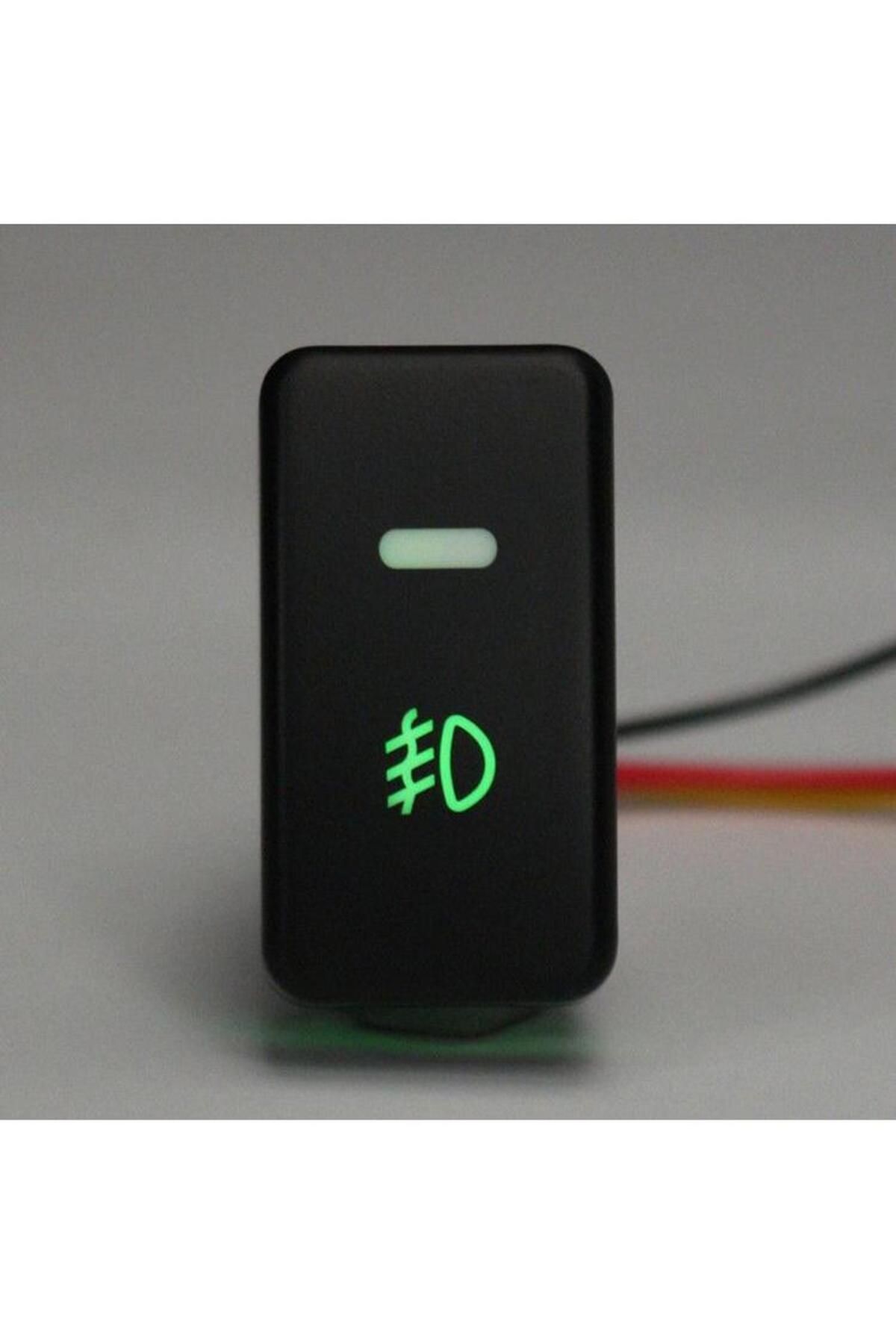 NIGHTKIST-Car Fog Light 5-Pin LED On-Off Button Switch With Wire For Honda Civic Auto Car Push Button Switc... 8