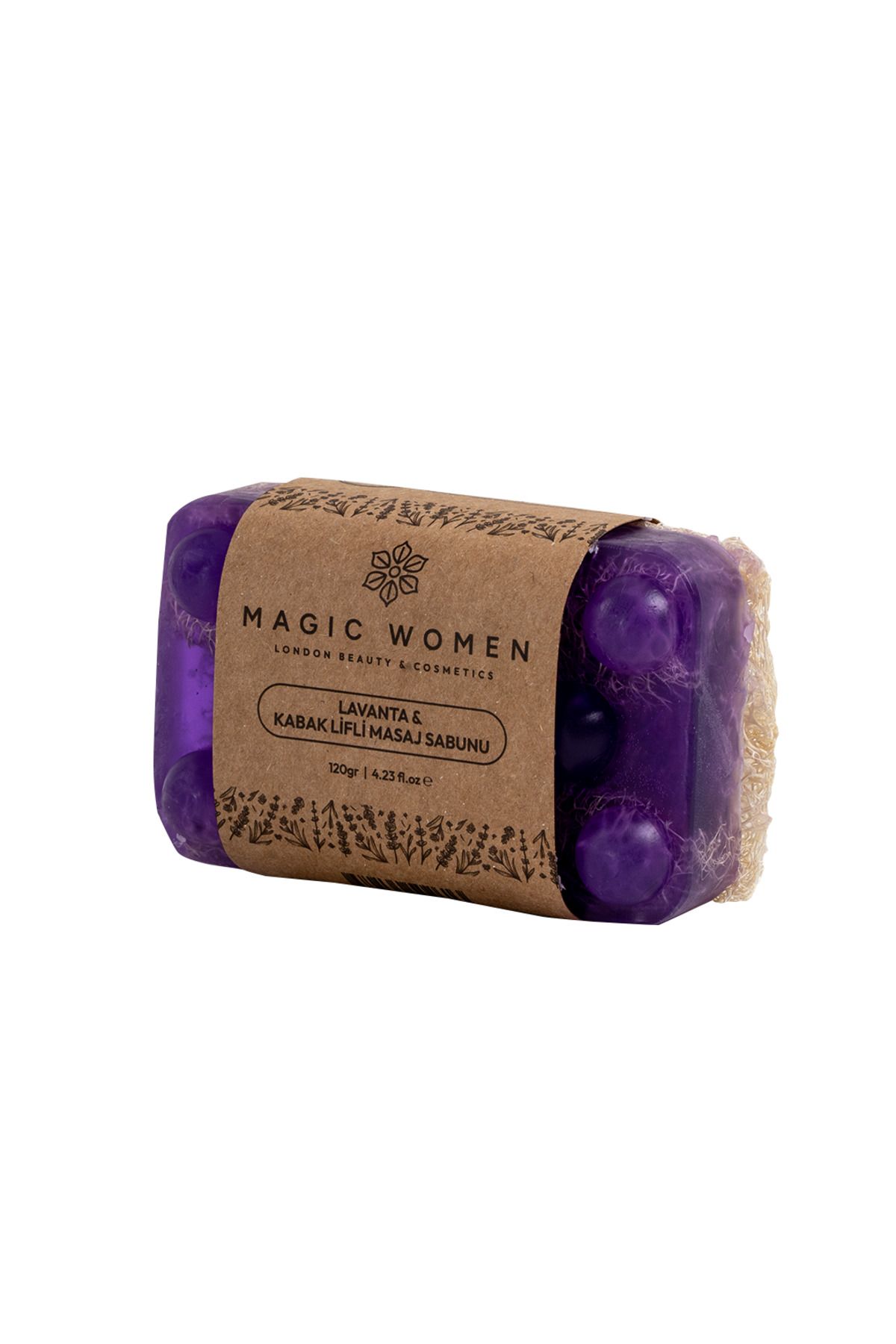 MAGİC WOMEN Magic Women Kabak Lifli Masaj Sabunu | Doğal Peeling ve Masaj Etkili Sabun
