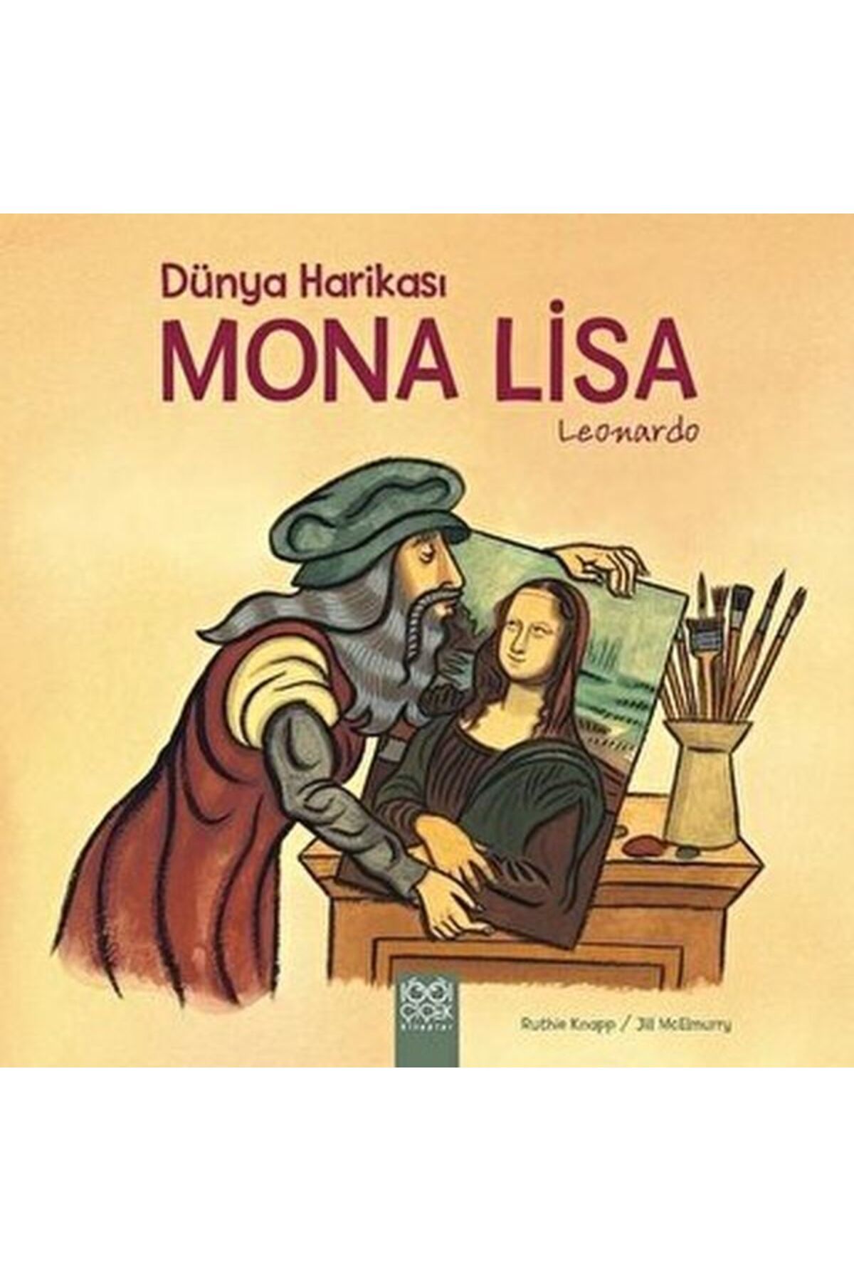 1001 Çiçek Kitaplar Dünya Harikası Mona Lisa