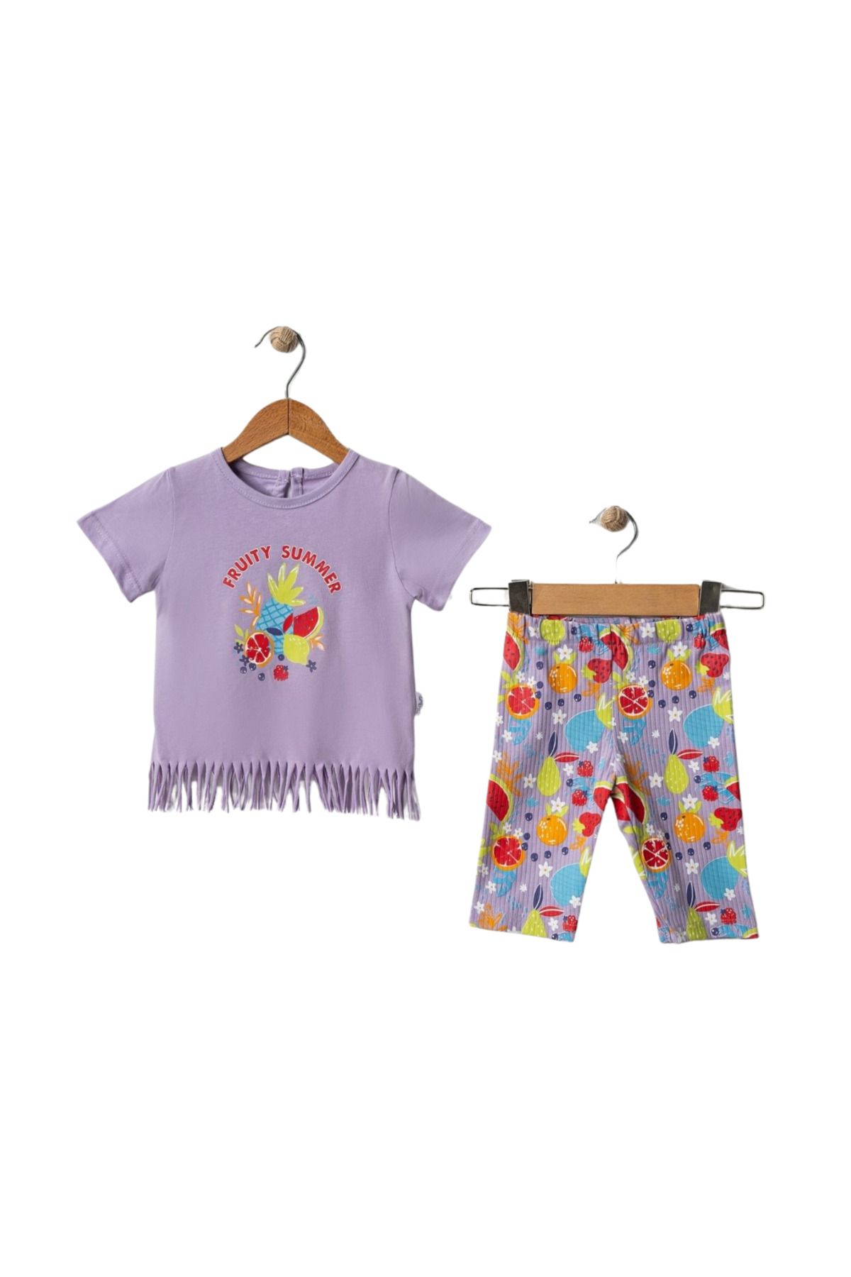 Betüş Kids FRUITY SUMMER BASKILI KIZ TAKIM