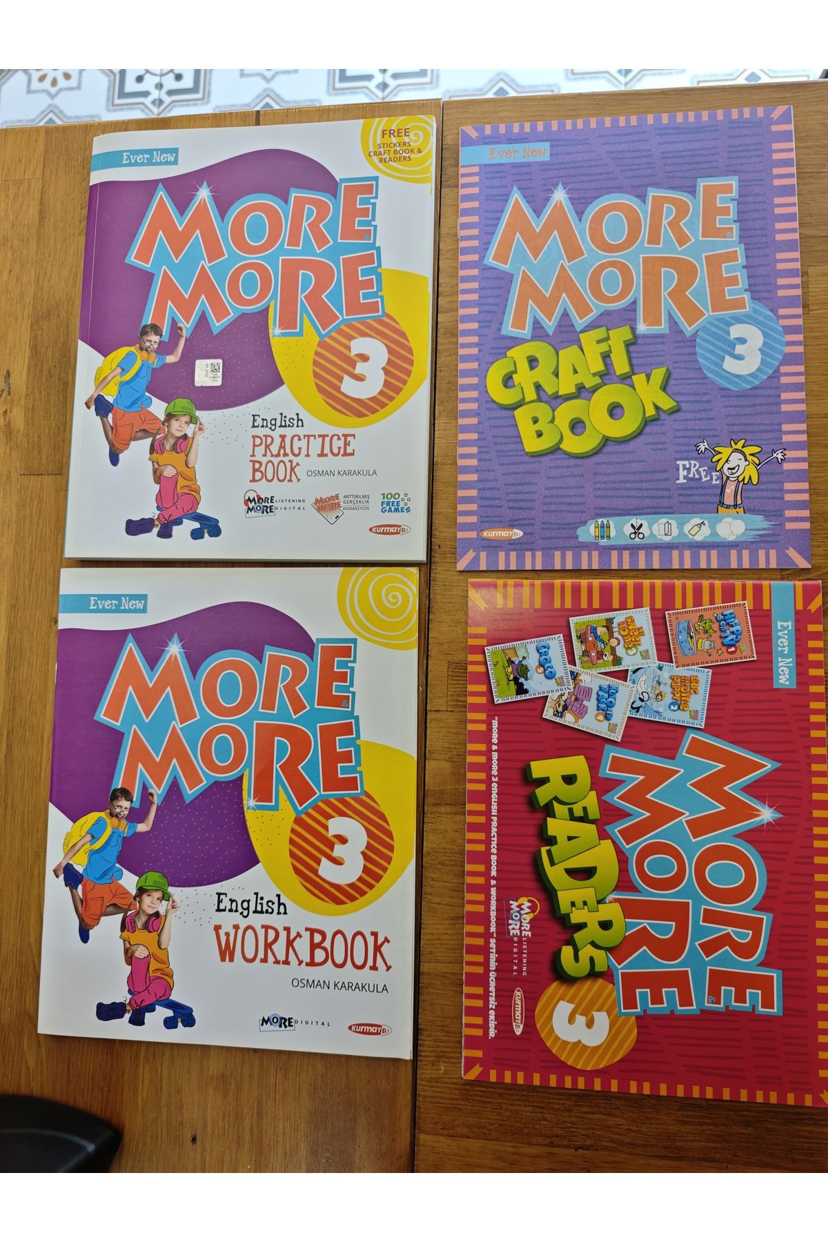More & More More More 3 practice book+craft book+workbook+readers