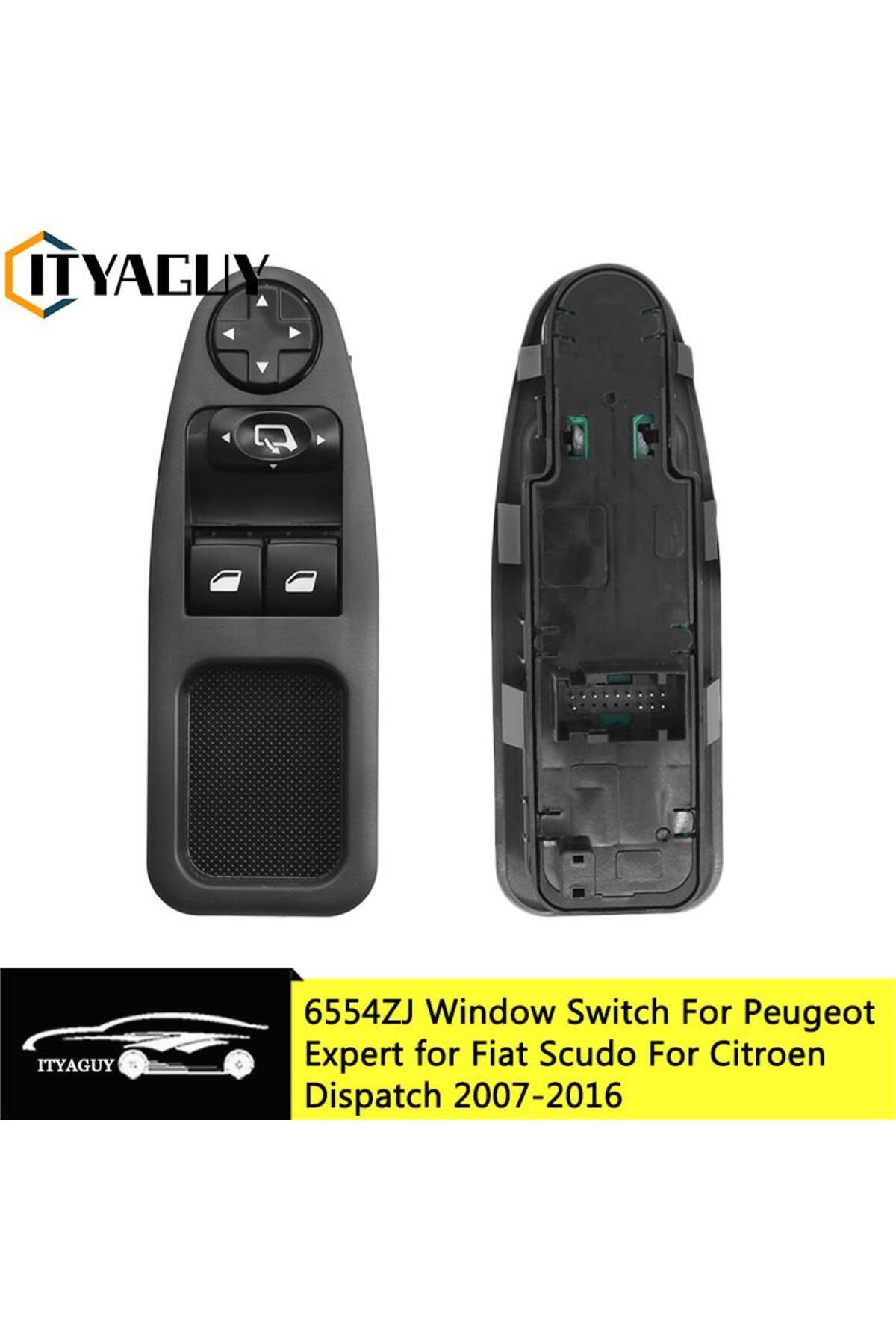 ITYAGUY-6554.ZJ 6554ZJ 13Pins Car Electric Window Switch Button For Fiat Scudo For Citroen Dispatch Jumpy... 1