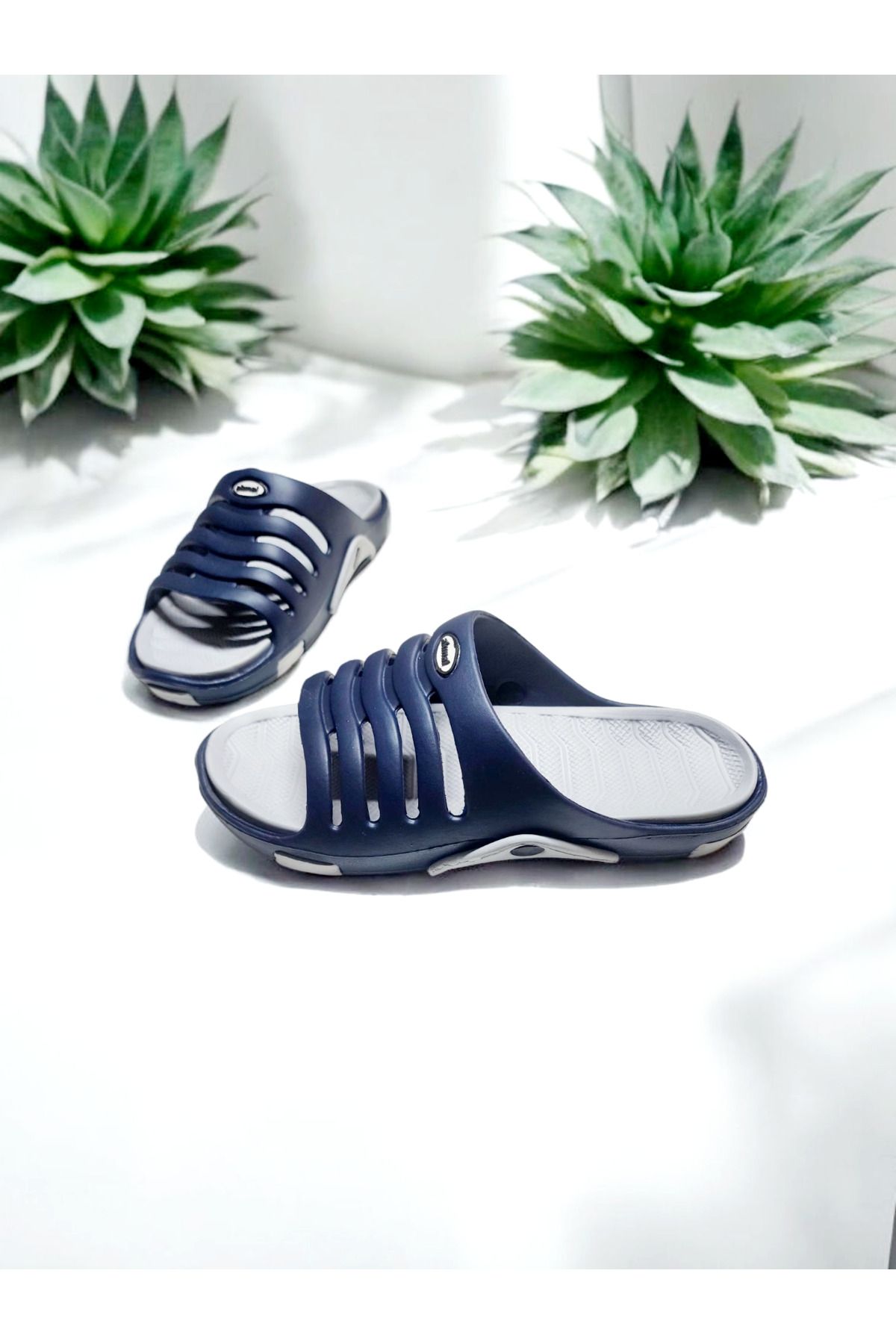 AkınalBella-Double Insole Non-Slip and Foot Shape Design Beach, Sea, Pool Slippers 3