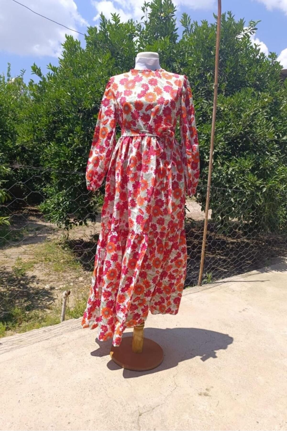 Elnim Çiçekli elbise