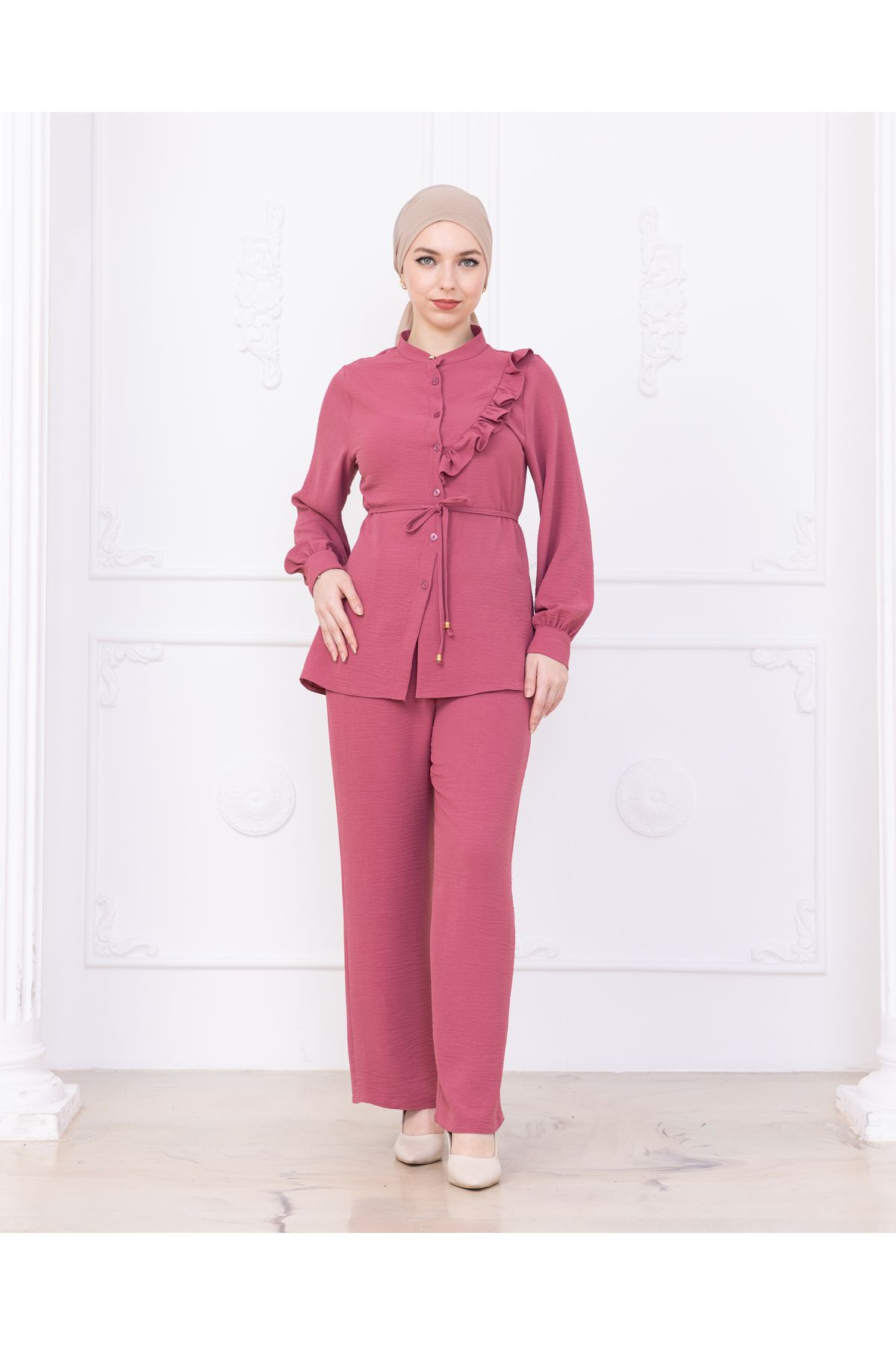 Butik Aerobin kumaş İkili Takım