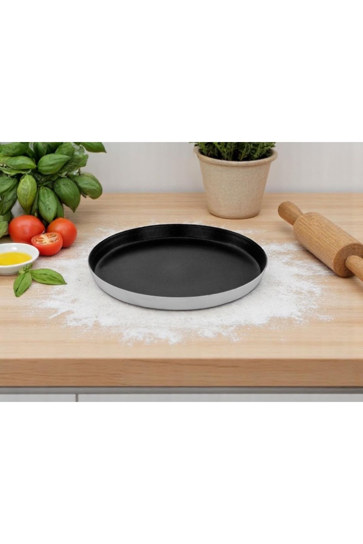 Ulutaş Alüminyum Pizza Tavası 18 Cm