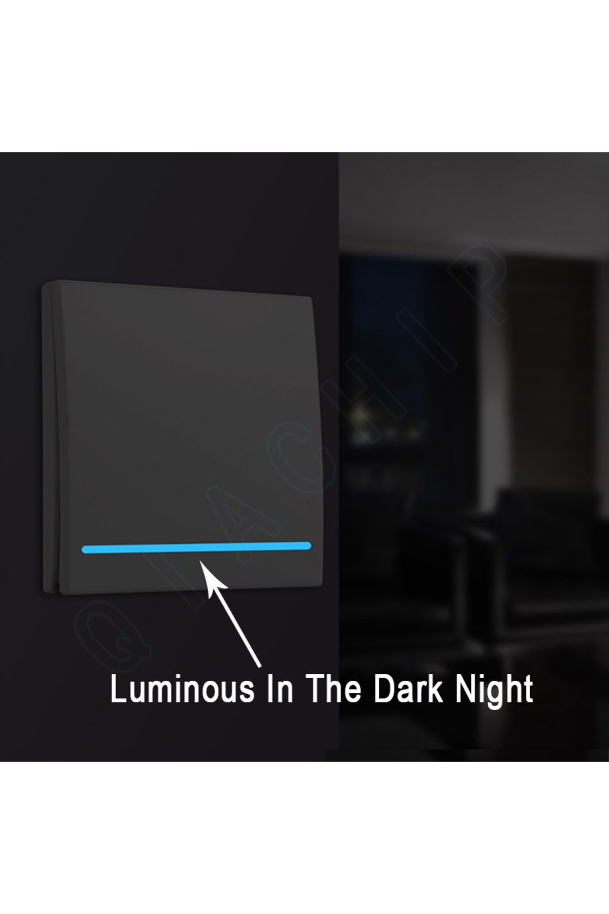 GERMA-1 gang B GERMA Mini Module Smart Wireless Push Switch Light 433MHZ Electrical Home Remote Control B 1