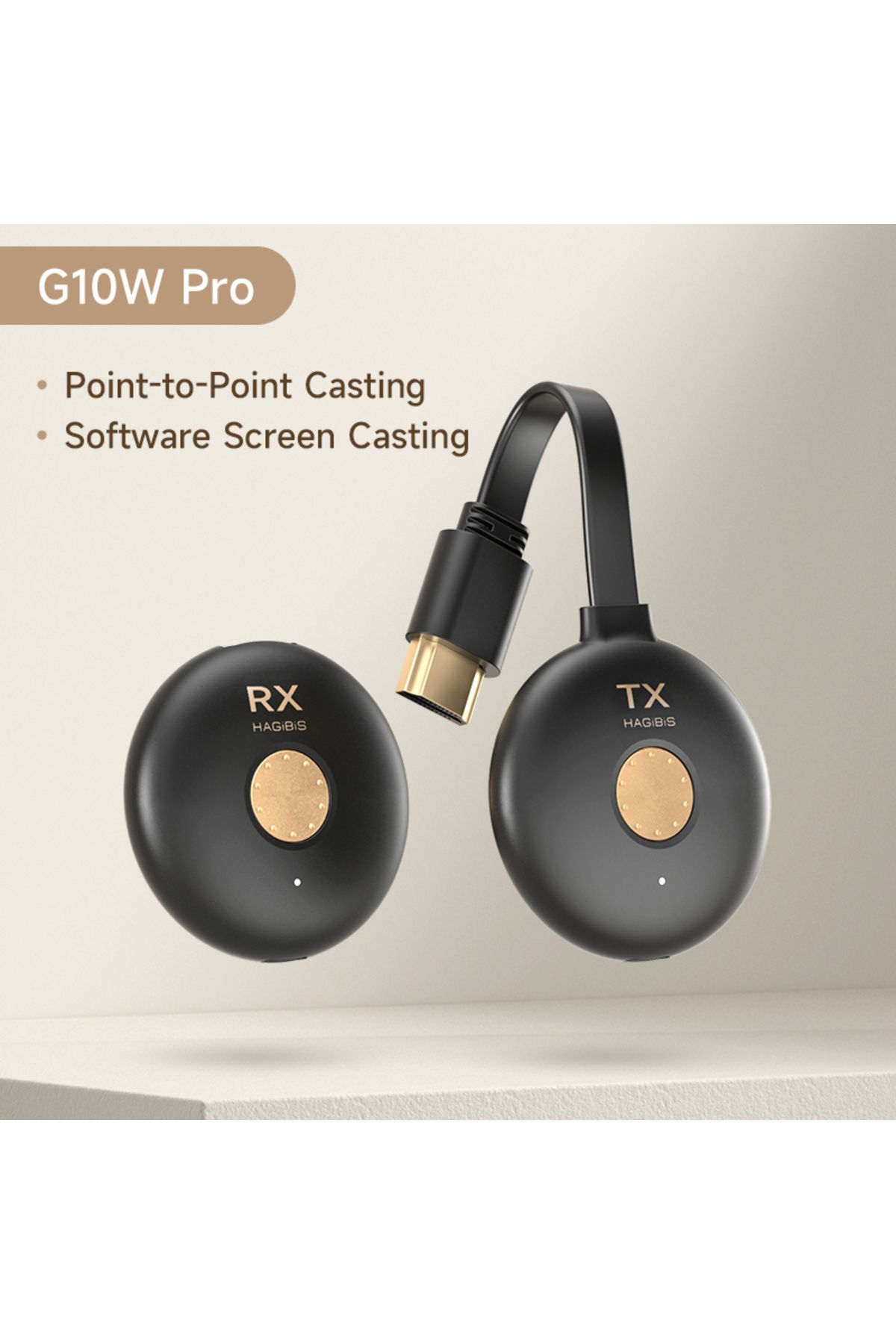 Choice-G10W Pro Hagibis Wireless HDMI-compatible Transmitter and Receiver Extender Kit Display Adapter Dong 1