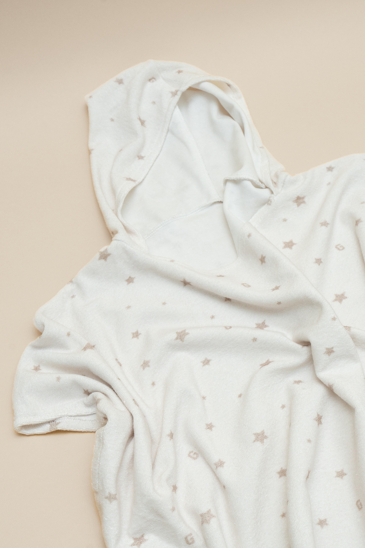 minial Organik %100 Pamuk Havlu Kese Hediyeli Kapşonlu Plaj Çocuk Bebek Panço Bornoz Banyo Havlu fotoğrafı 2 (önizleme)