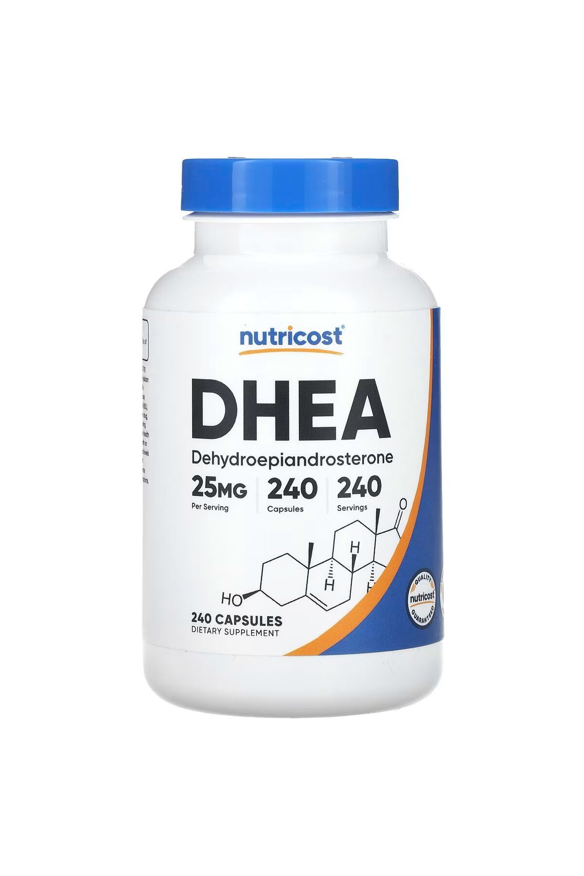 Nutricost DHEA 25 mg 240 Kapsül