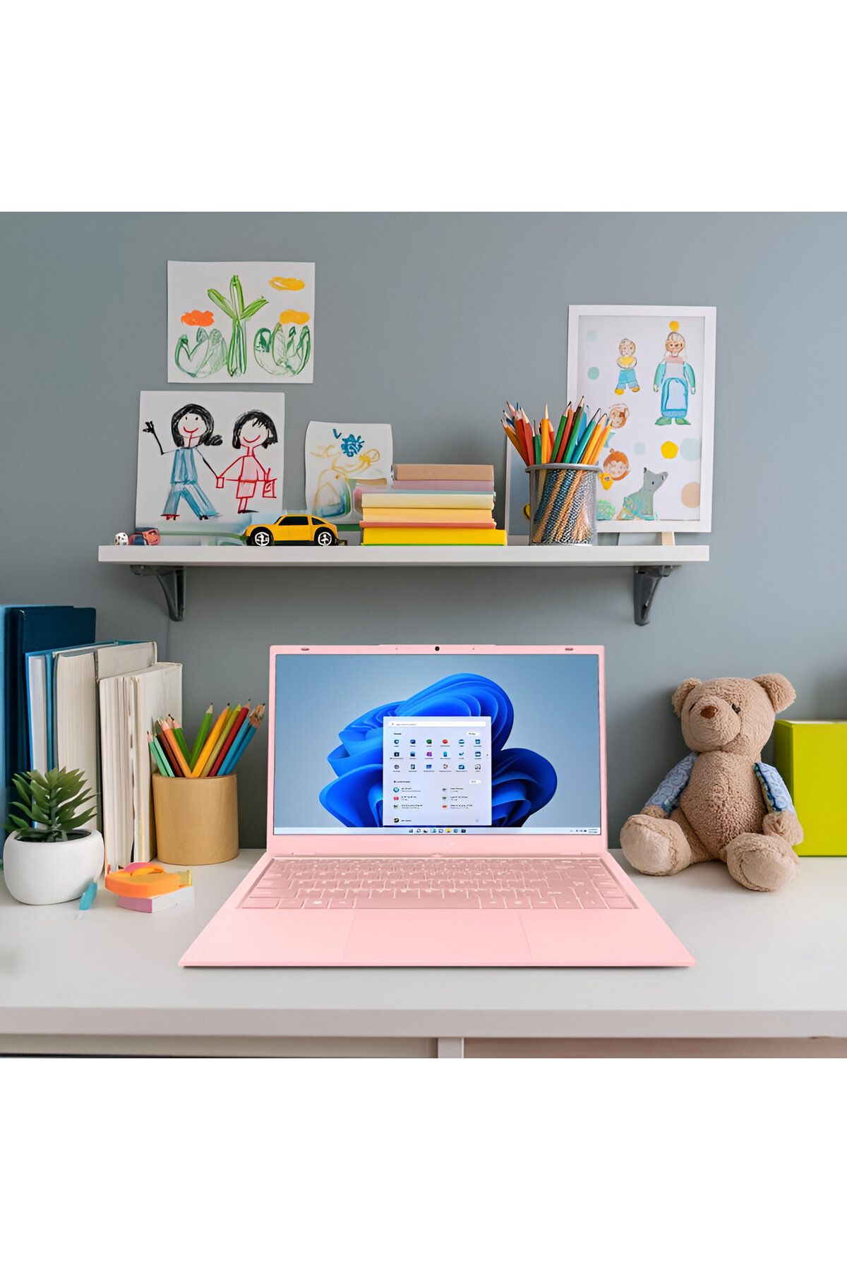 MAXCOM-Office Mbook14 Lite Laptop With Intel® Celeron® N4020 4m Cache Processor Up To 2.80 Ghz, Pink 4
