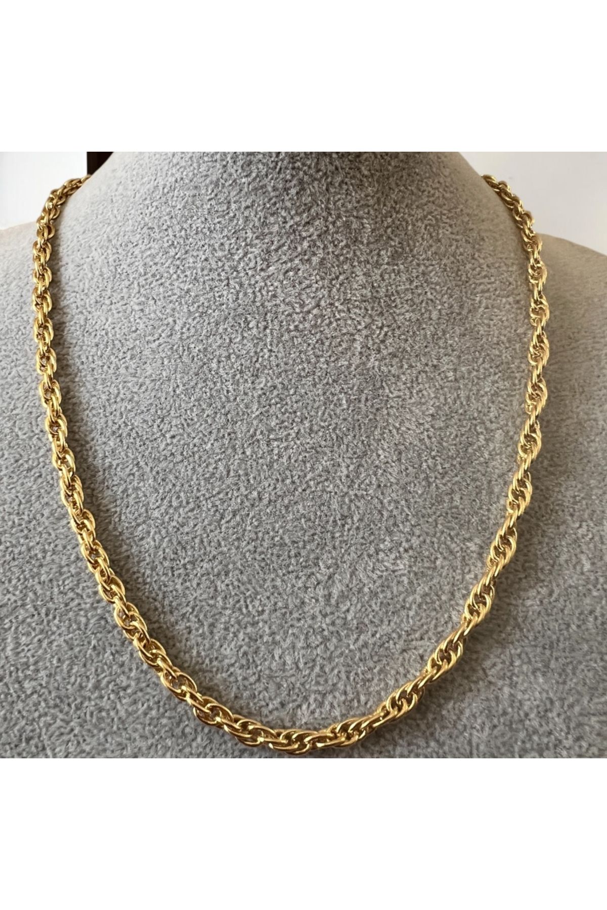 XUPING JEWELRY TuelaTaki Kadın sarmal burgu kolye 14 ayar renginde