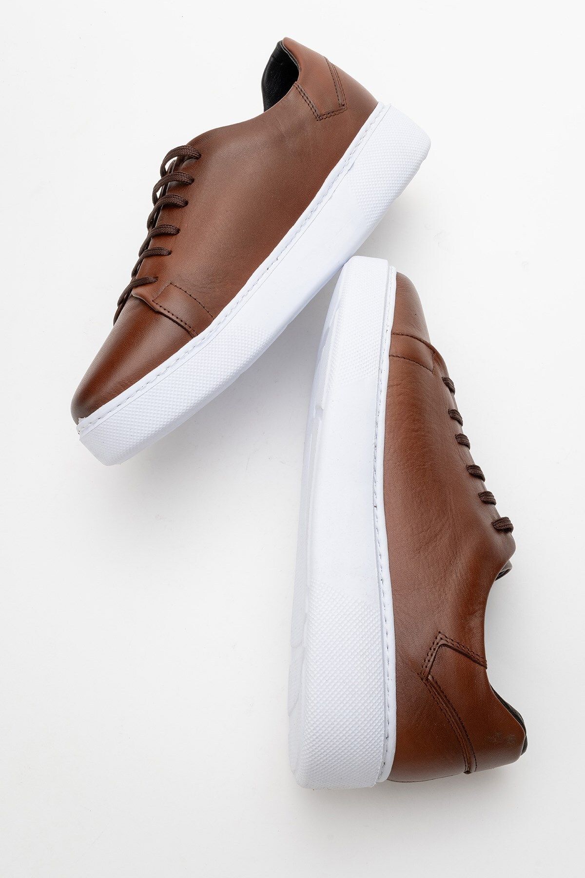 maximoda Hakiki Deri, Kalın Tabanlı, İç Dış Deri, İtalyan Tasarım Sneaker Deri Ayakkabı