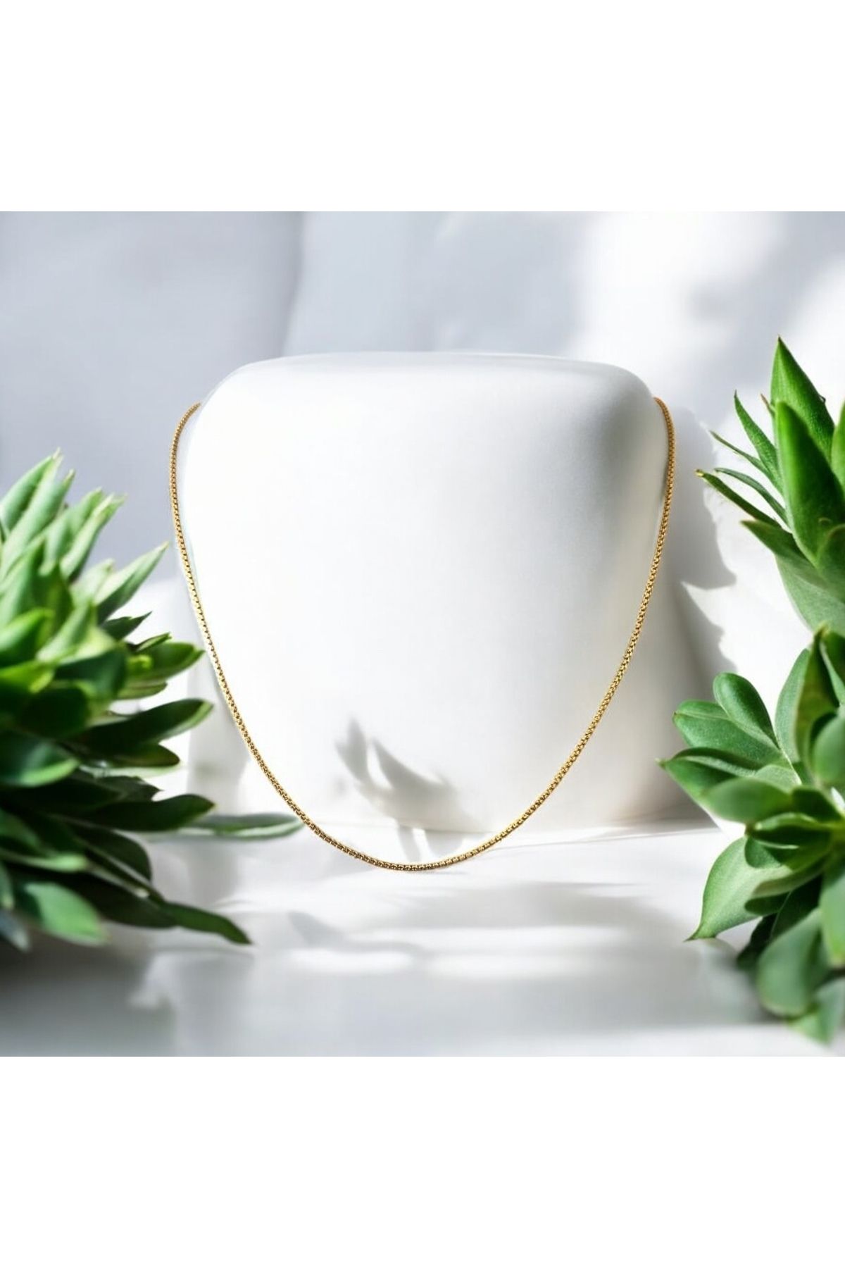 XUPING JEWELRY TuelaTaki Minimal ince Zincir Kolye 14 ayar renginde
