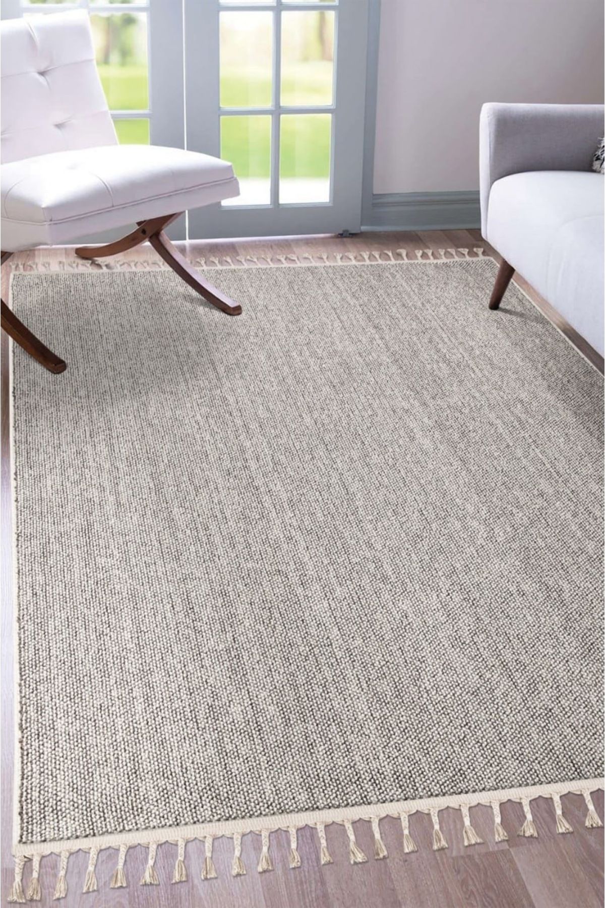 Elfin Seroni,Modern Dokuma Soft Tuşeli Sisal Loop Masaj Mekan Salon Oda Halısı