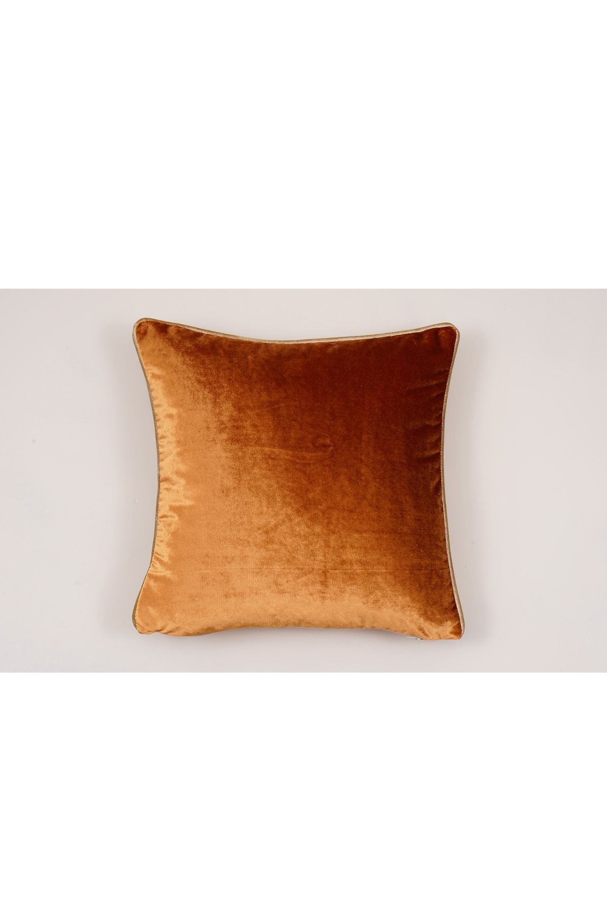 Home Zigzagturuncu 45x45 kadife kırlent kılıfı