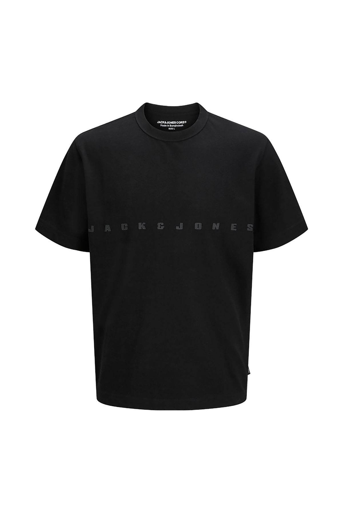 Jack & Jones Colido Branding Erkek Siyah Tişört (12276640-B)