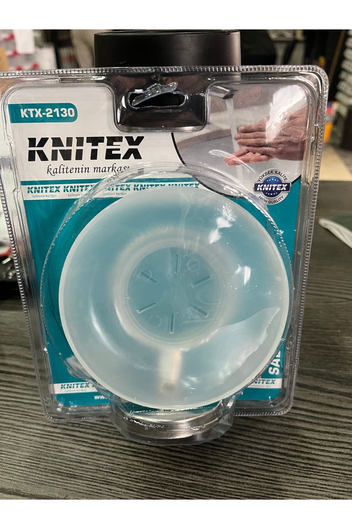 KİNETEX Metal Sabunluk KTX-2130