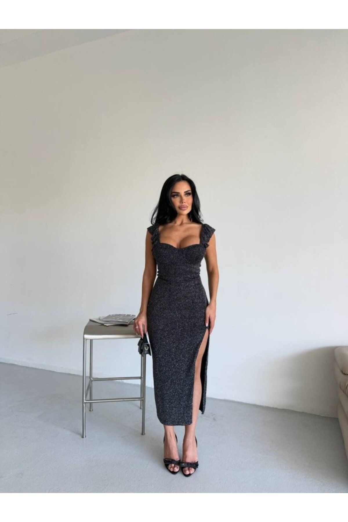 velmorafashion YIRTMAÇLI ELBİSE