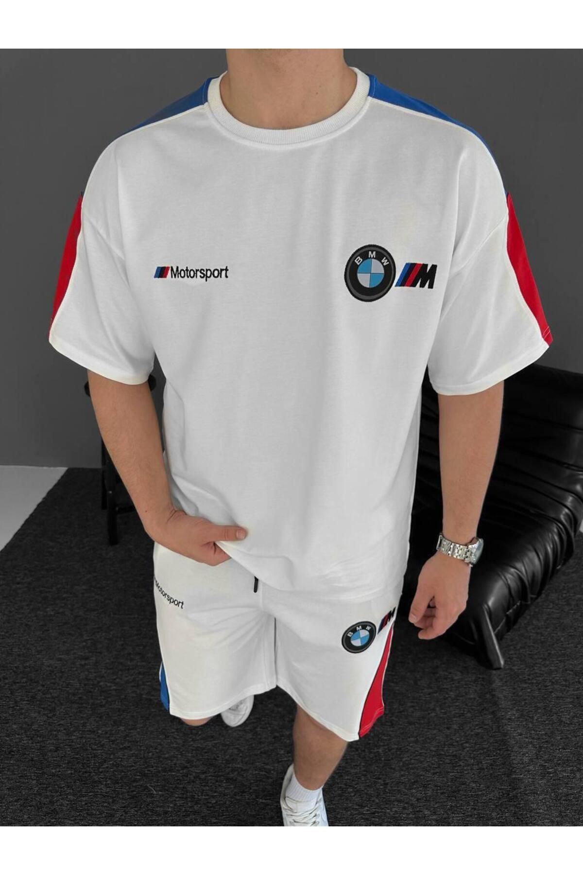 NOYA BUTİK SOKAĞIN YENİ STİL TARZI SENSİN BMW ŞORT TAKIM