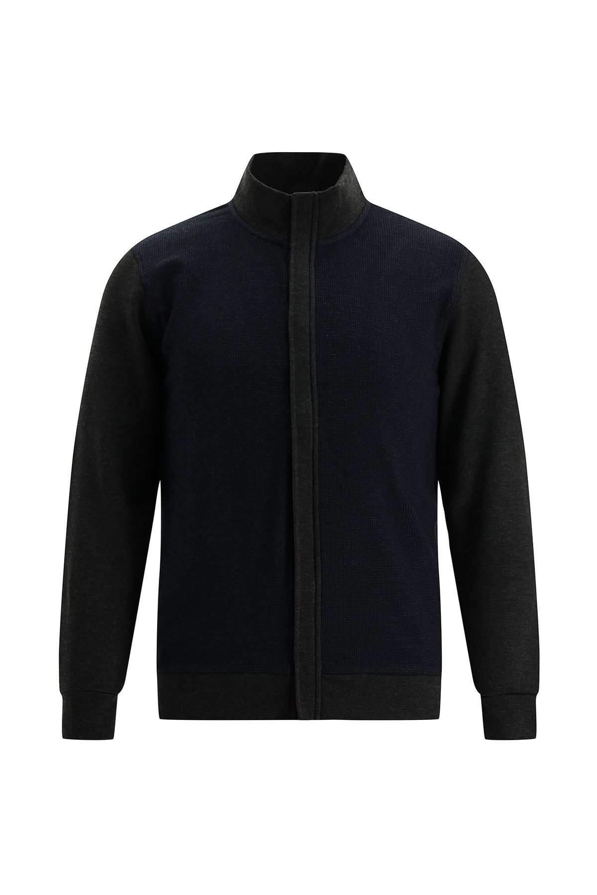 Kiğılı Fermuarlı Sweatshirt