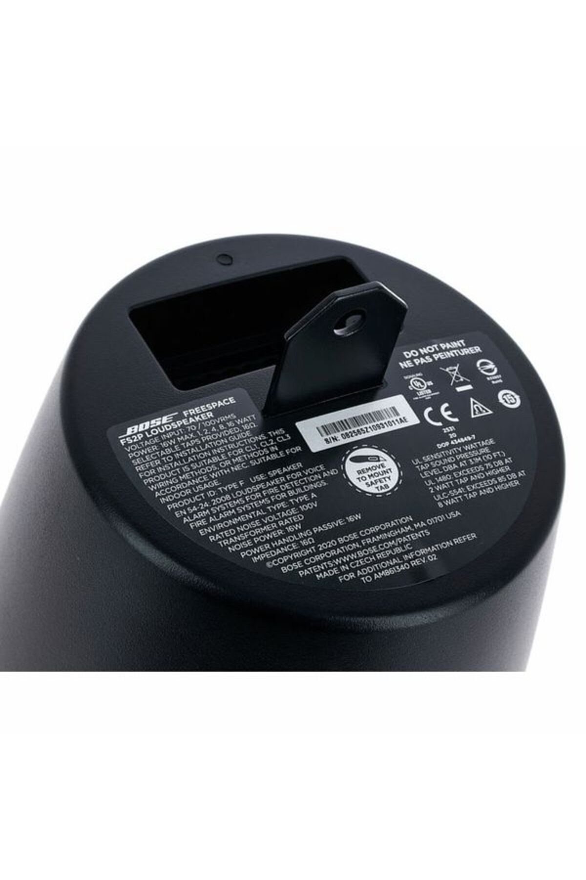Bose-System with black Bose FreeSpace FS2P Hanging Speakers and Arylic A30+ Wi-Fi amplifier 6