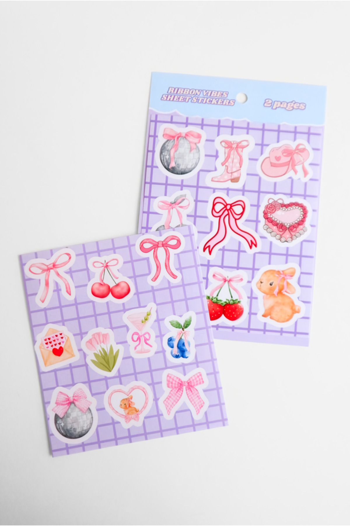 EFBUTİK Ribbon Vibe 2'li Sticker Set