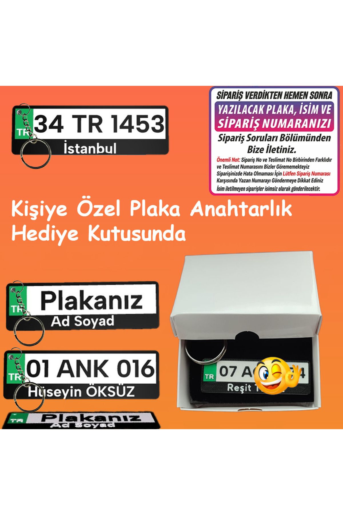 talseragro Kişiye Özel Plaka Anahtarlık Özel Araba Hediye Süs