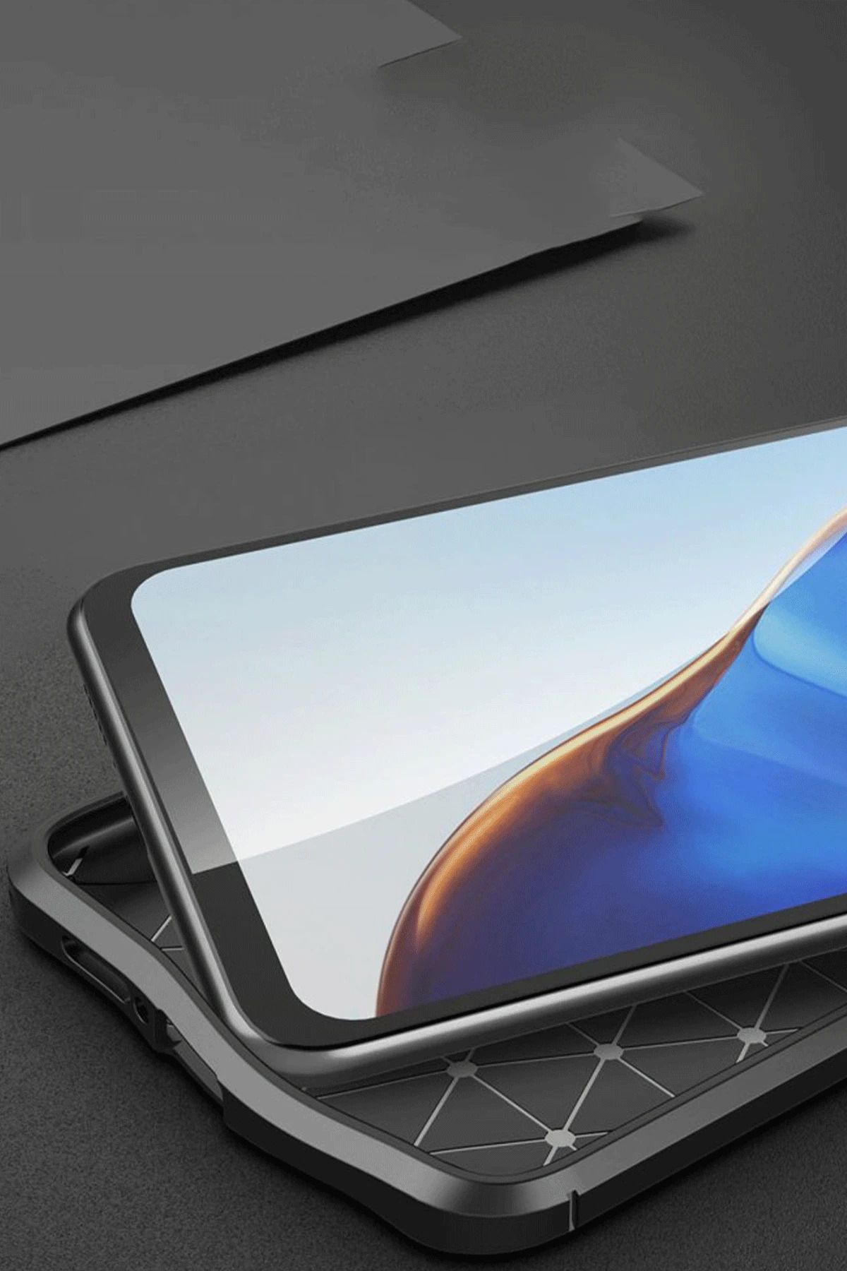 NewFace Xiaomi Mi 10T Pro Kılıf Auto Focus Kapak - Kırmızı GLSTD