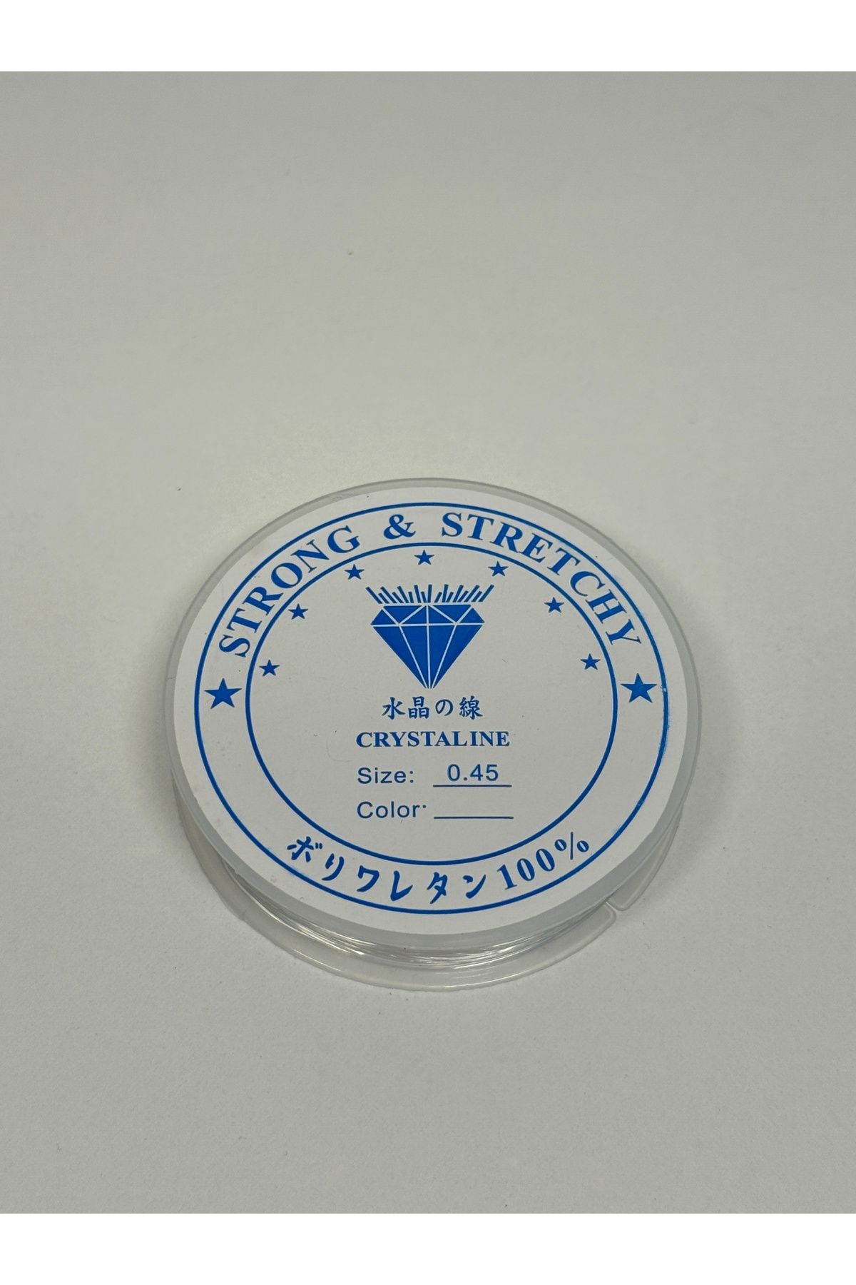 MydesignsK G Misina Şeffaf Lastiksiz/Esneme Yapmayan 0.45mm 10 Adet