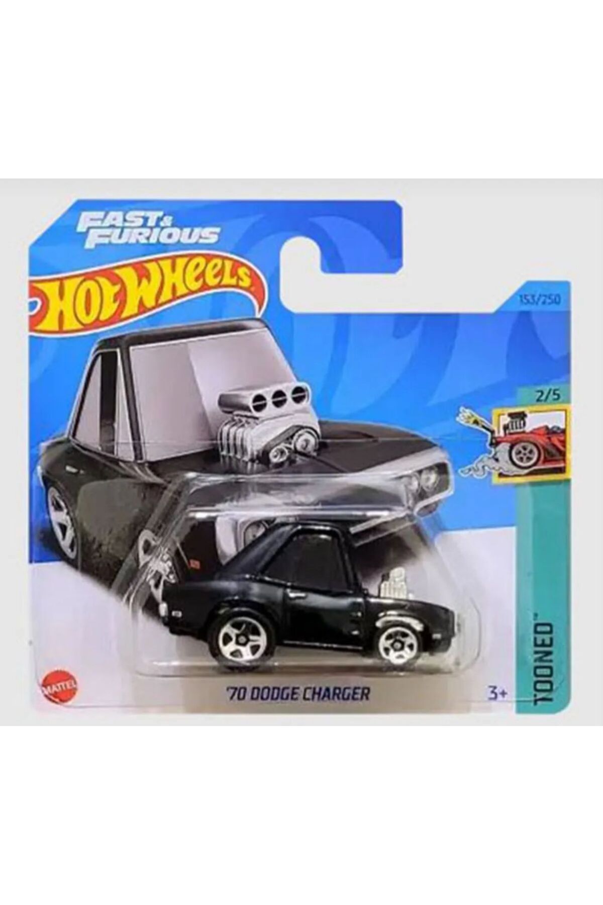 HOT WHEELS Fast&Furious '70 Dodge Charger Tooned (1/64)