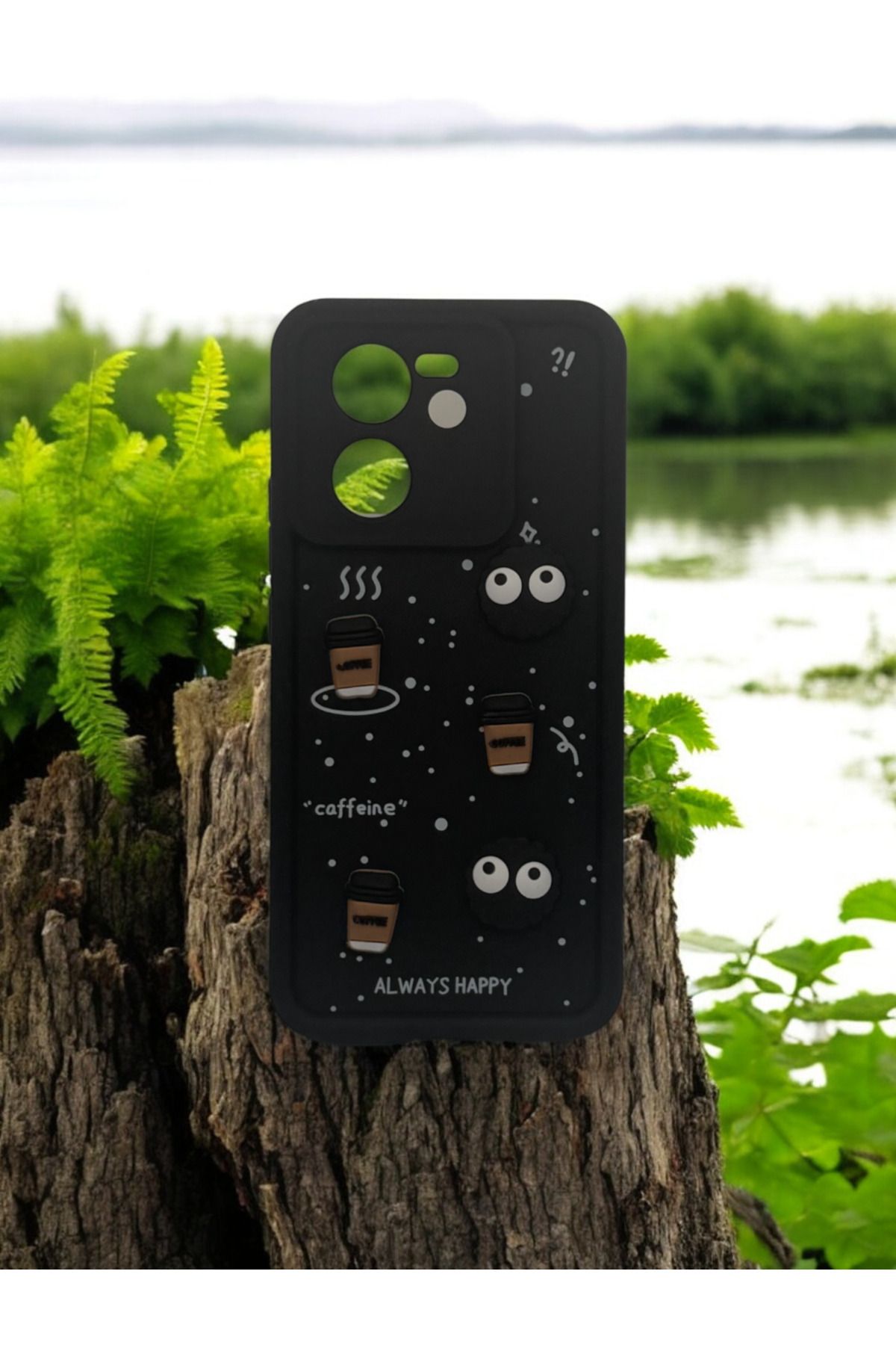 DUBİGOLD REDMİ NOTE 13T PRO UYUMLU 3D SEVİMLİ KARAKTERLER VE AYICIKLI KILIF