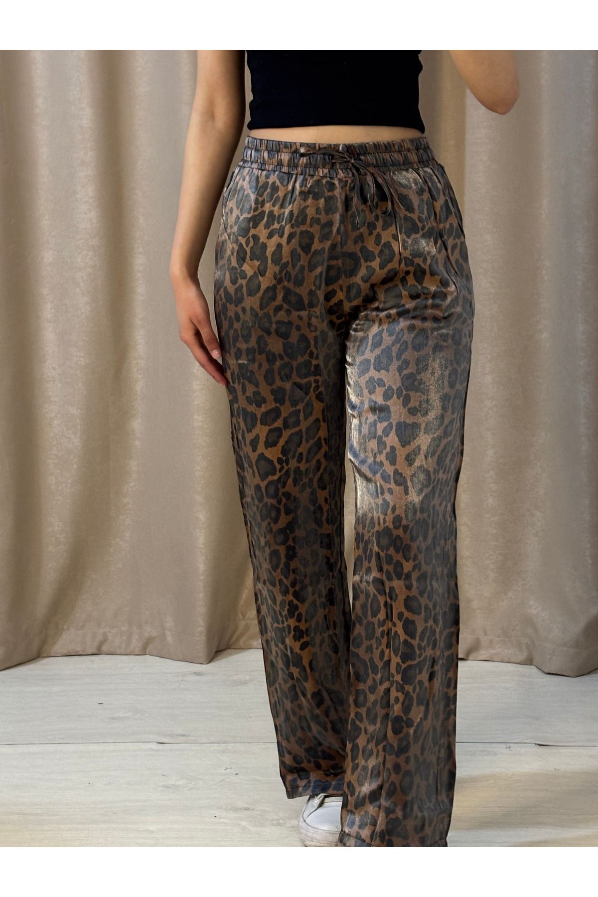 EVRA LEOPAR PANTOLON