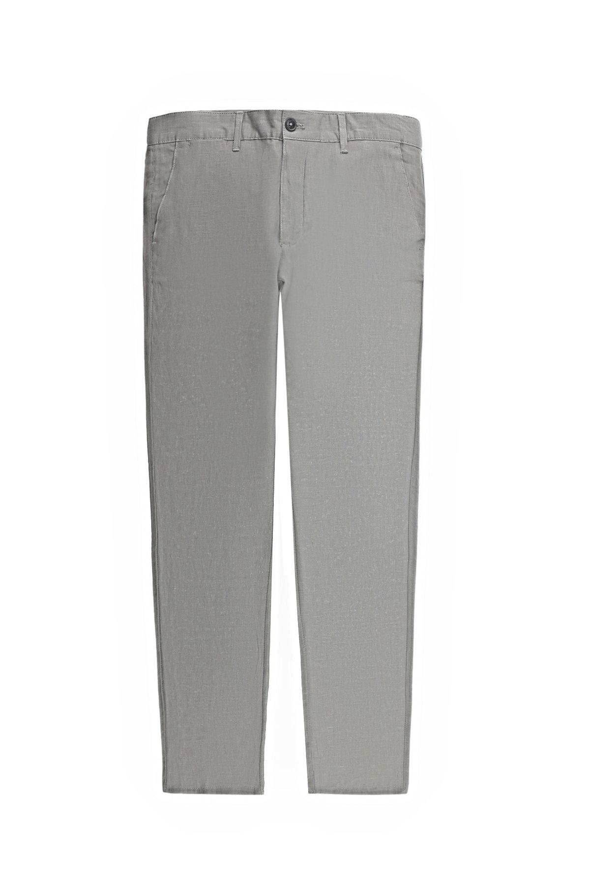 Kiğılı Regular Fit Keten Pantolon