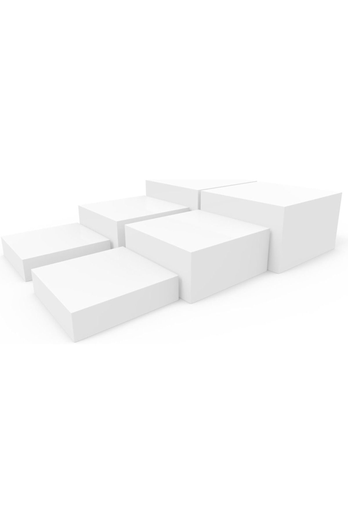 Generic-رفوف عرض مكعب أكريليك مع قاع مجوف، 8، 9، 10 بوصة، 1