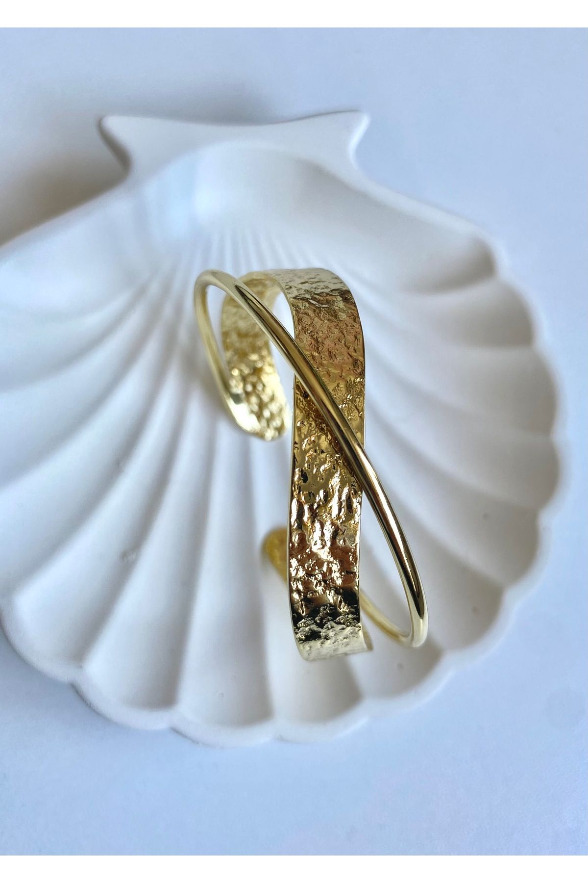 Aysire Takı Aksesuar Tasarım çelik gold kelepçe bileklik Xuping ayarlanabilir bilezik