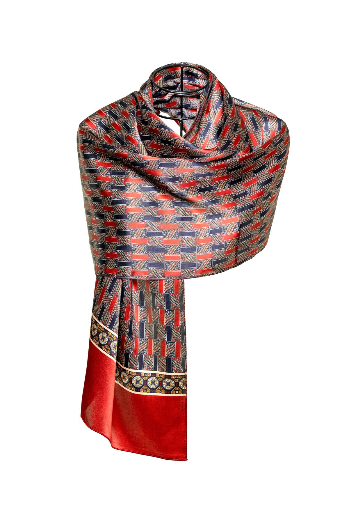 CASHMERE AND SİLK MAWLANA (53X173) SAF İPEL ŞAL