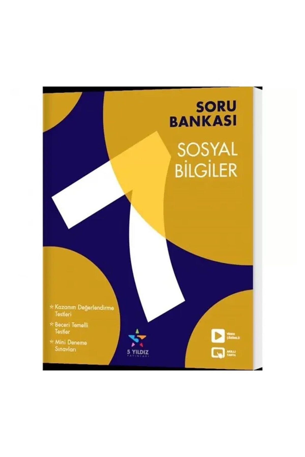 5 yıldız yayınları 5 Yıldız Yayınları 7. Sınıf Sosyal Bilgiler Soru Bankası