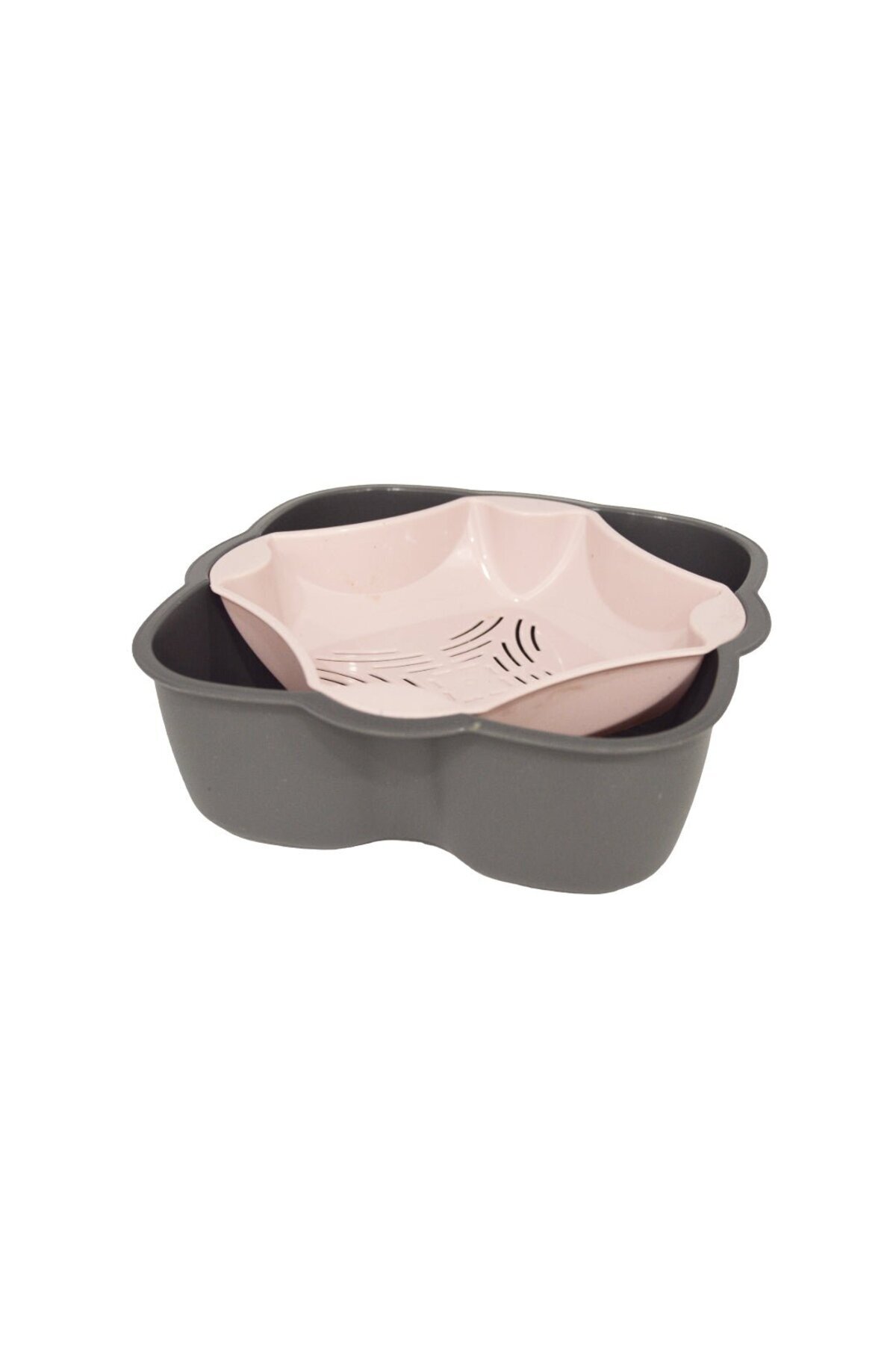 Generic-Double serving platter for nuts and shells 1