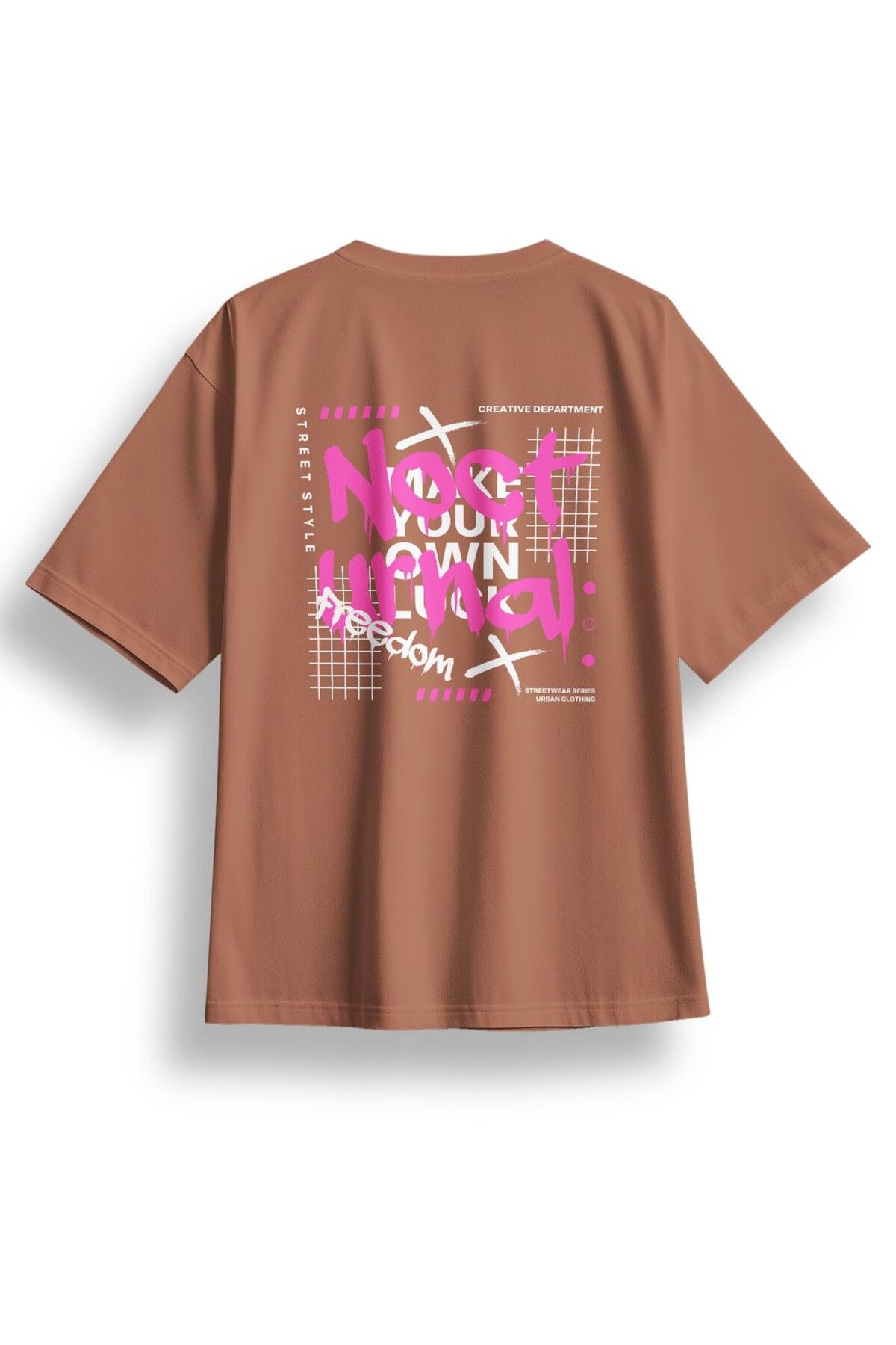 LUMARTA Oversize Nocturnal Baskılı Tshirt