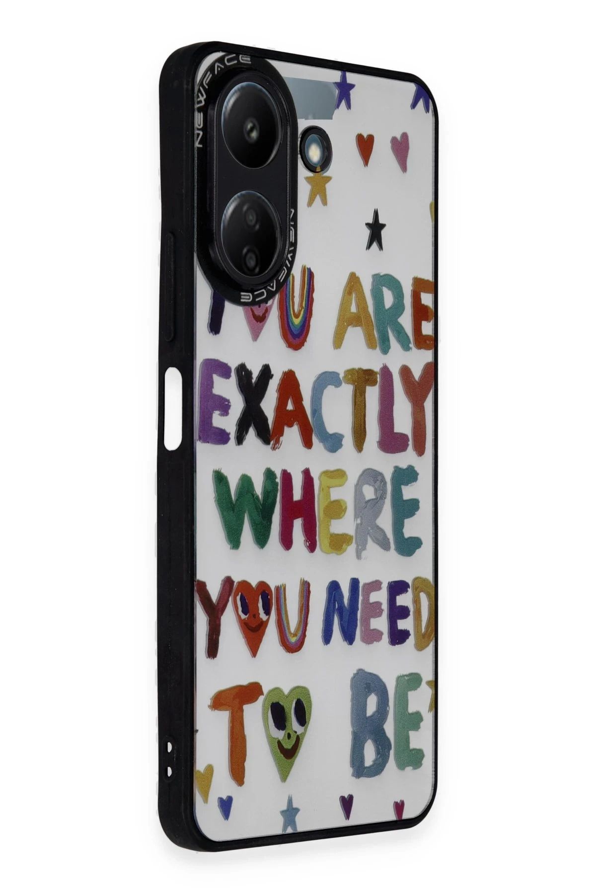 NewFace Xiaomi Redmi 13C Kılıf Mirror Desenli Kapak - Mirror - 10 FLKRY