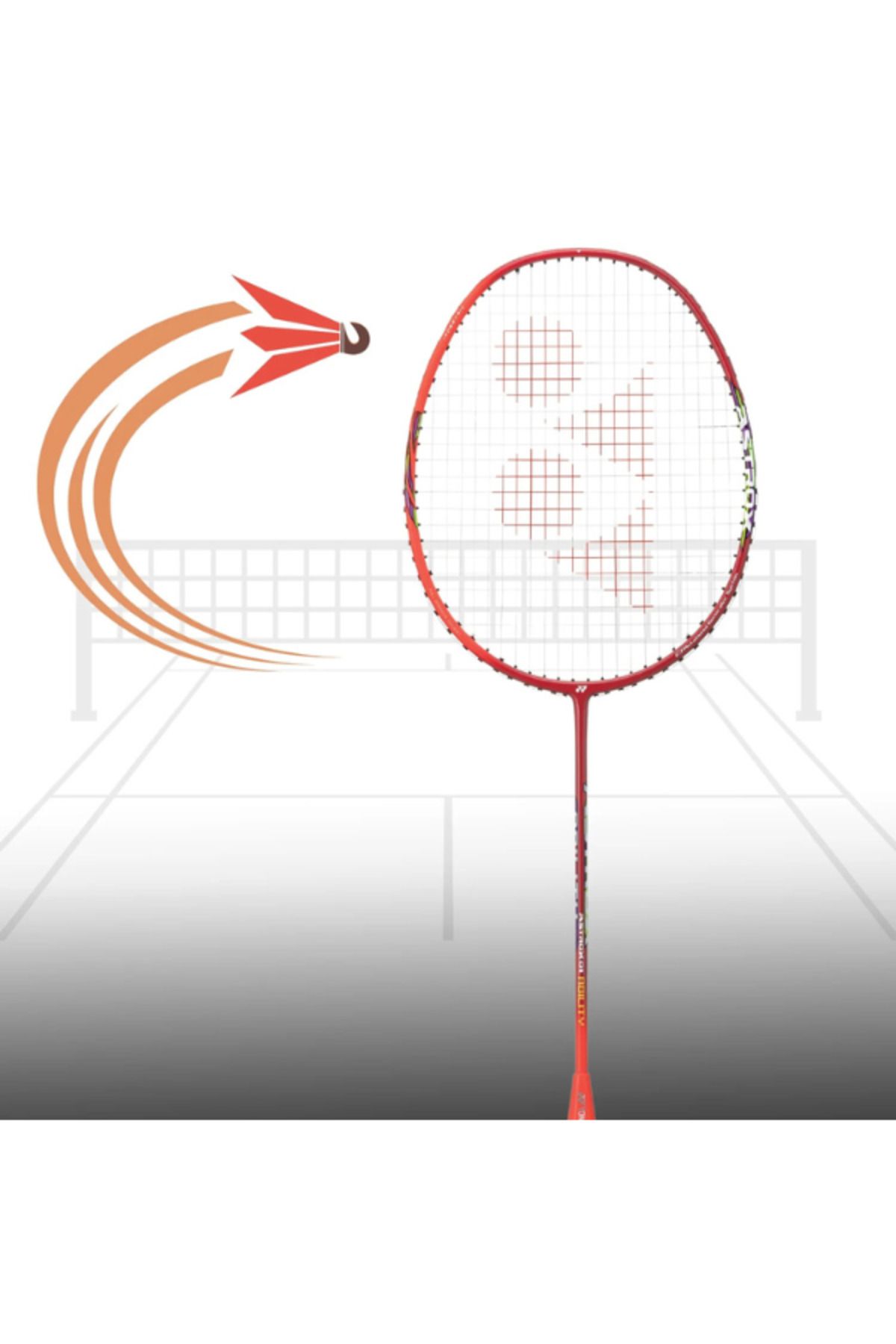 YONEX-ASTROX 01 ABILITY YONEX HEAD HEAVY BALANCE BADMINTON RACKET FOR BEGINNERS AND INTERMEDIATES (STRUNG) 2