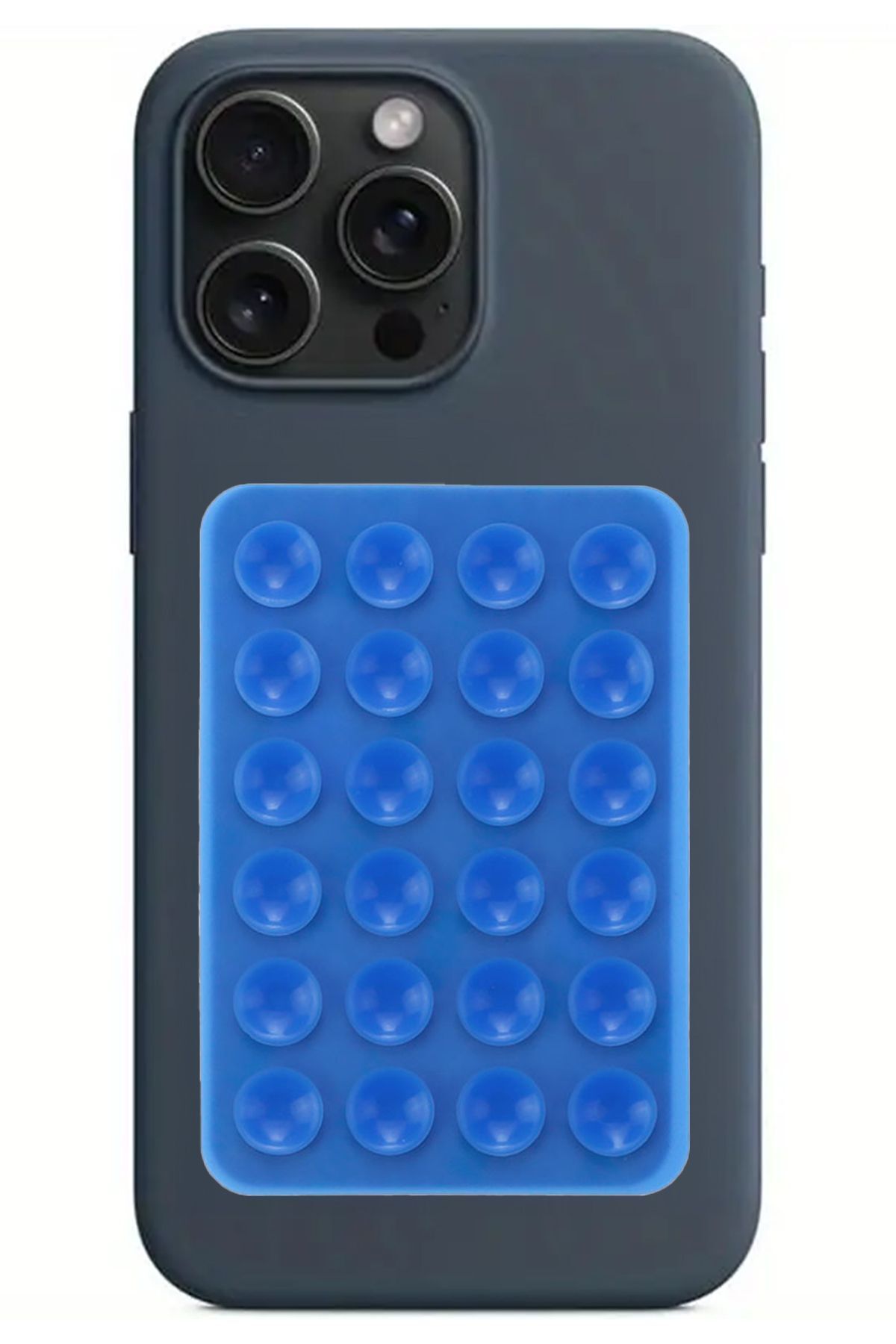 İstemen Yeter Silikon Vakumlu Telefon Tutucu, Cep Telefonu için Silikon Yapışkanlı, Kaymaz Vantuz Telefon Tutucu