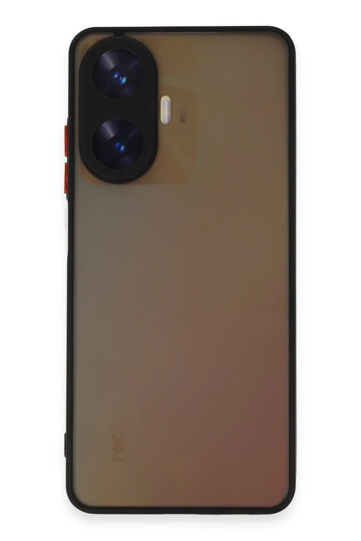 NewFace Realme C55 Kılıf Montreal Silikon Kapak - Siyah FERRG