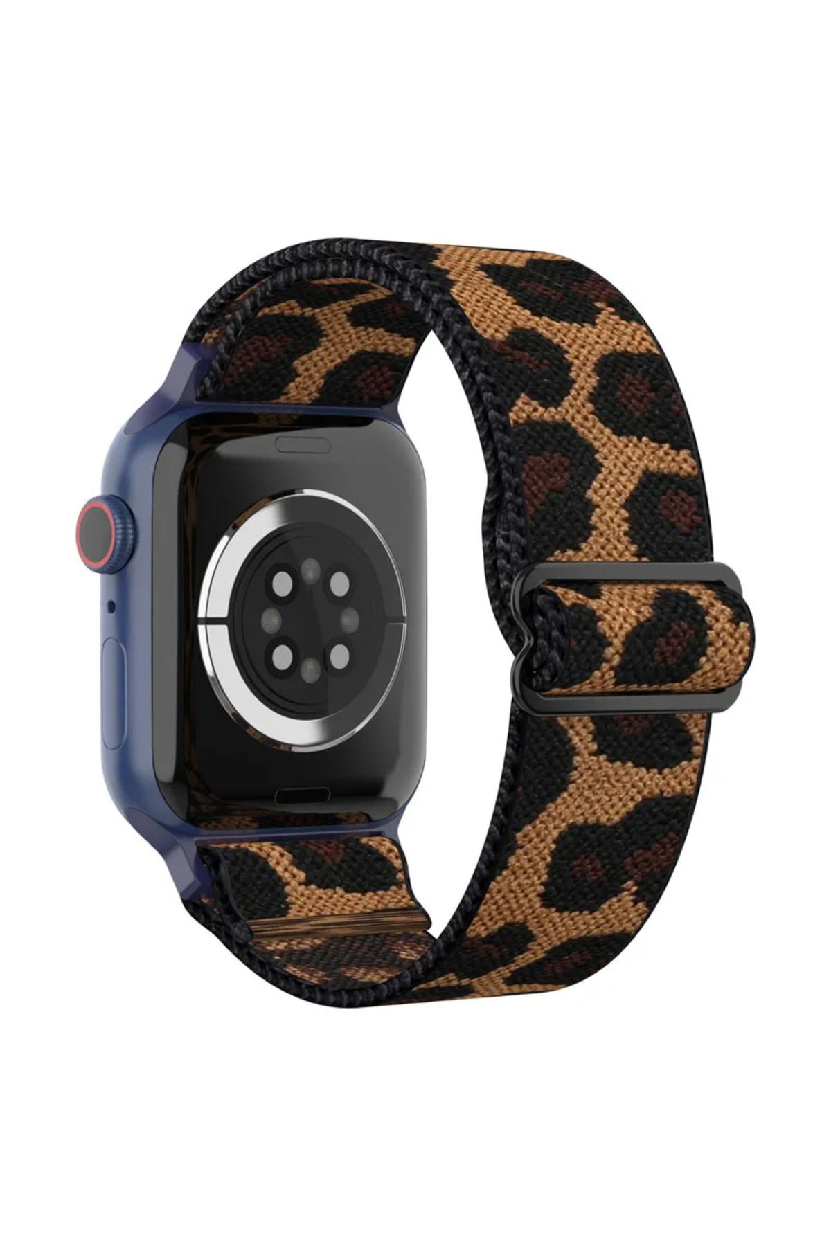 MMPSHOP Apple Watch Uyumlu Seri: 3/4/5/6/7/8/9/se 42-44-45-49mm Ve Seri10 (46MM) Uyumlu Kumaş Esnek Kordon