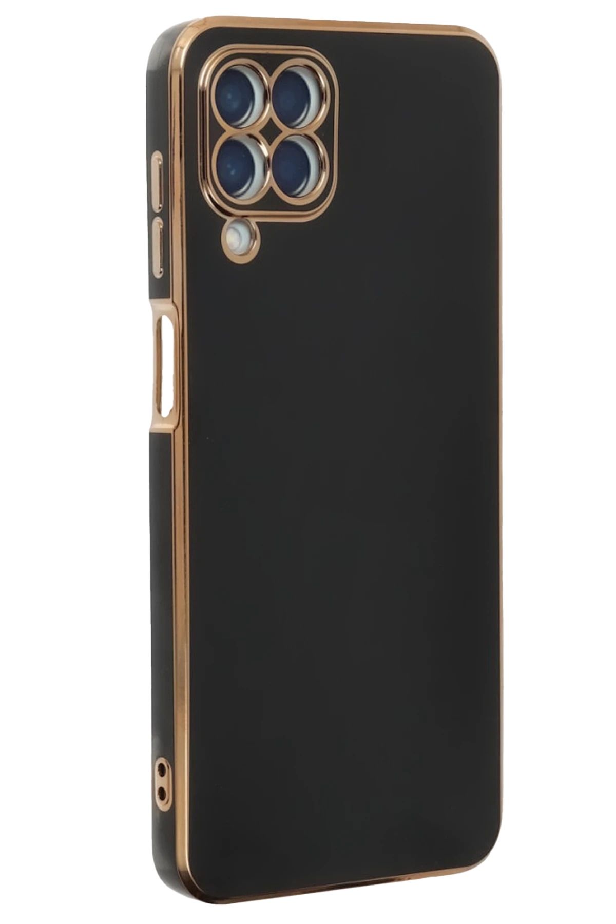 NewFace Samsung Galaxy M33 Kılıf Volet Silikon - Siyah YNSMR
