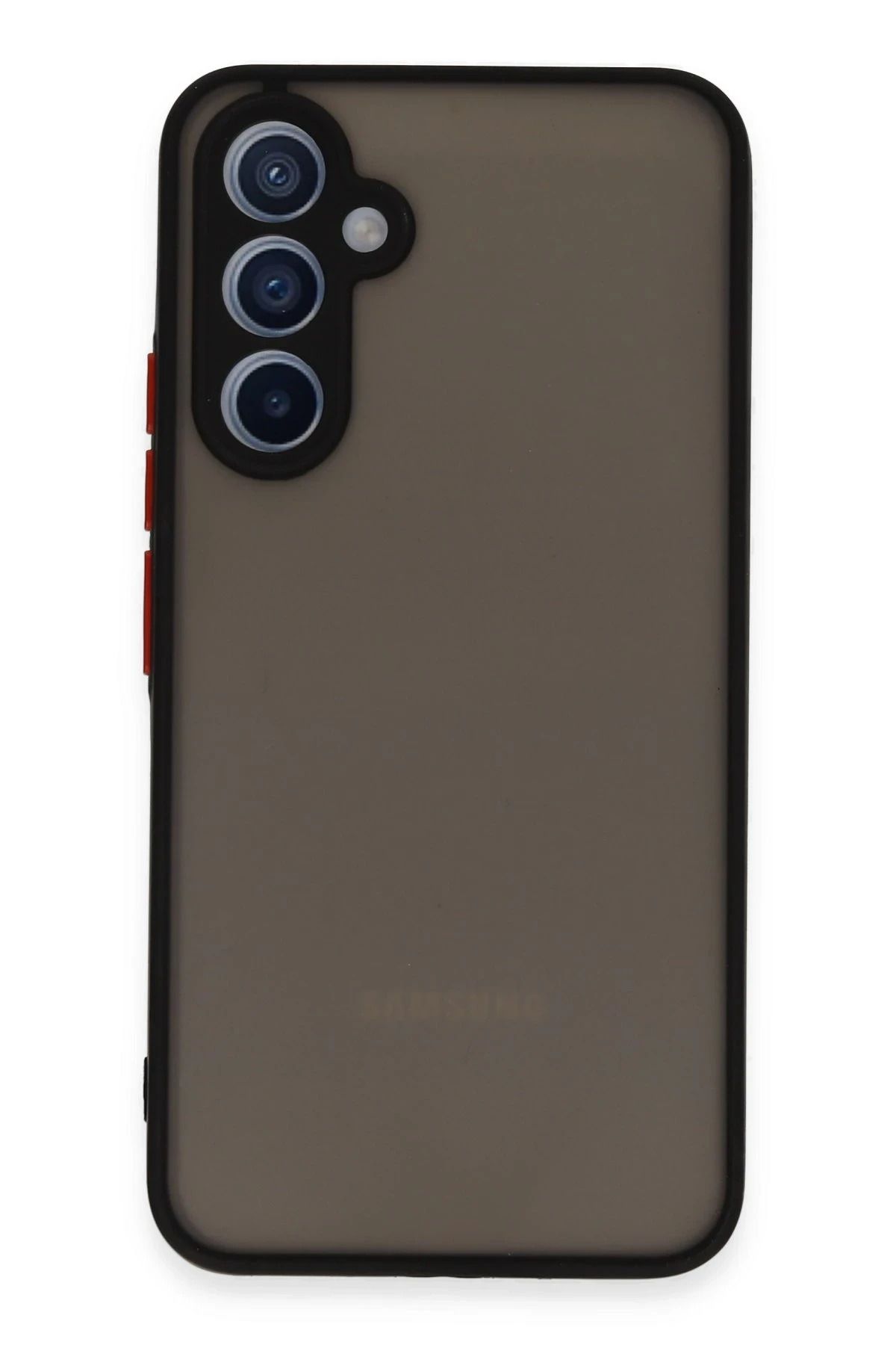 NewFace Samsung Galaxy A34 5G Kılıf Montreal Silikon Kapak - Siyah FERRG