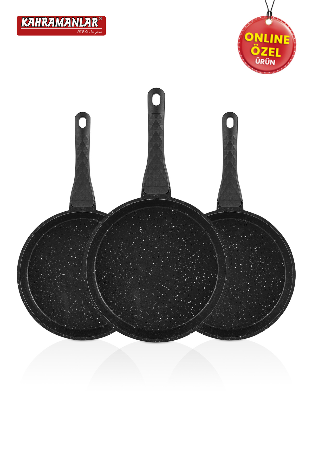 Kahramanlar-3-Piece Elegant Cast Pan Set 5