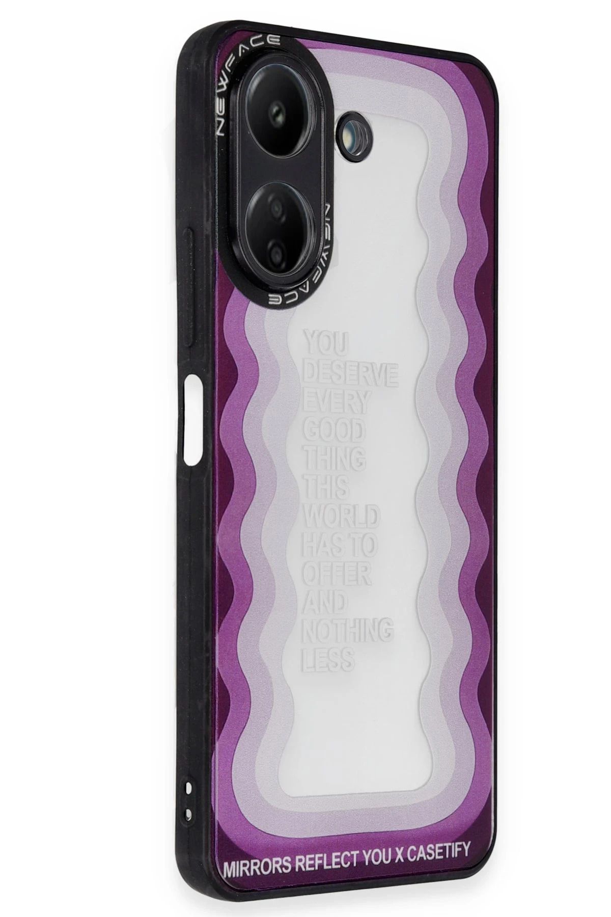 NewFace Xiaomi Redmi 13C Kılıf Mirror Desenli Kapak - Mirror - 5 LZWDR