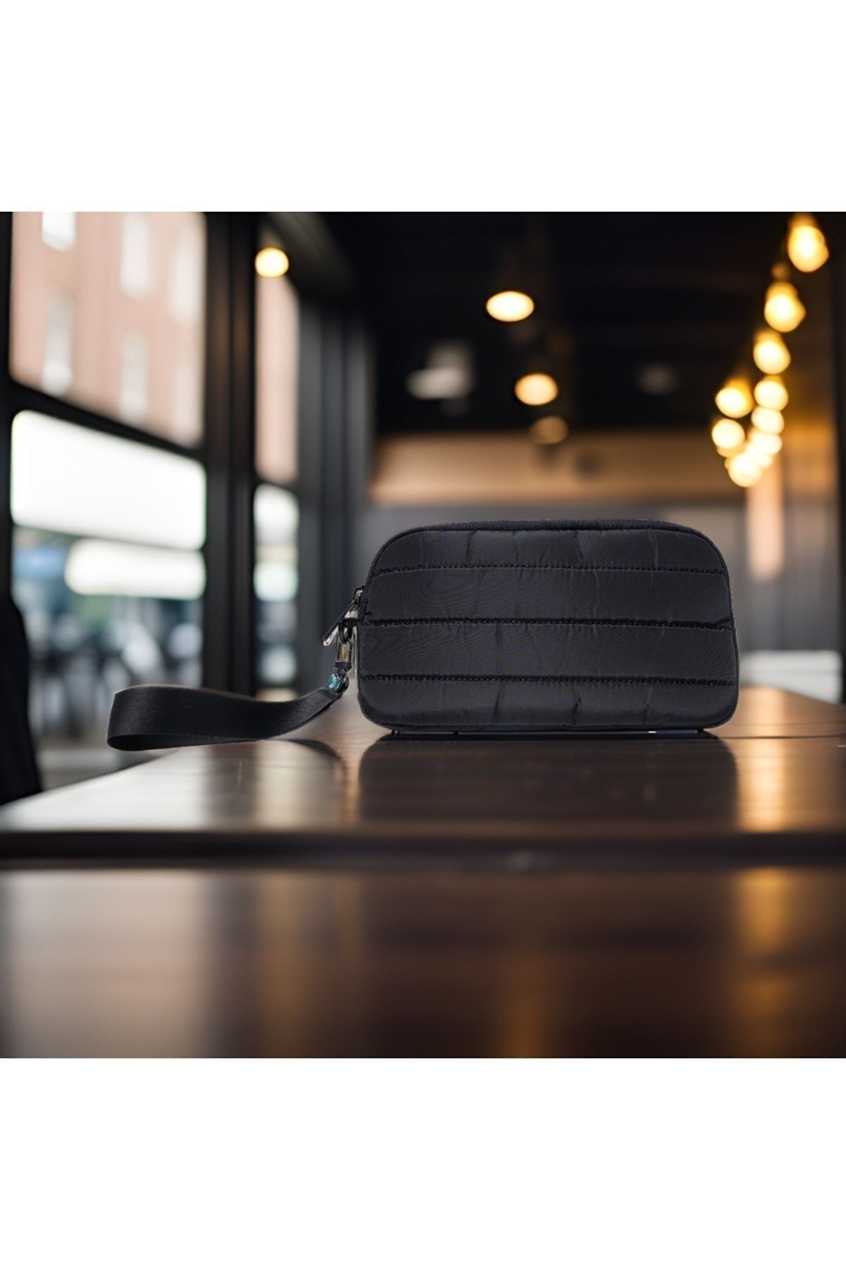 LEONAANELIA  AGENA Kompakt Unisex Çanta Siyah - Görsel 2